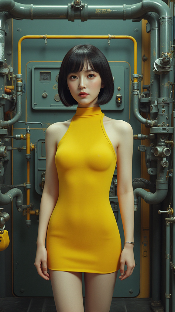 仿真机器人女孩