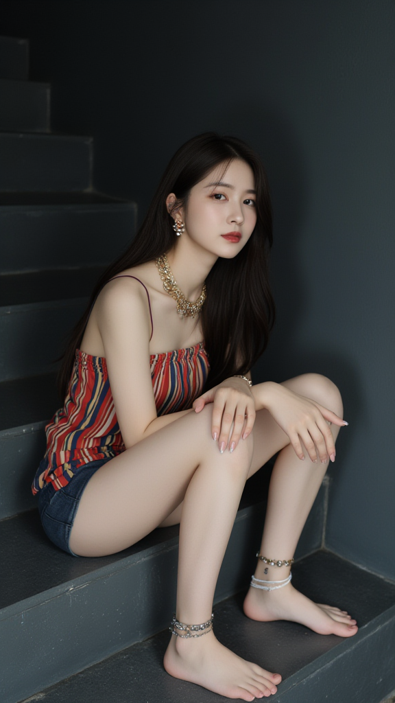 光脚丫的女孩