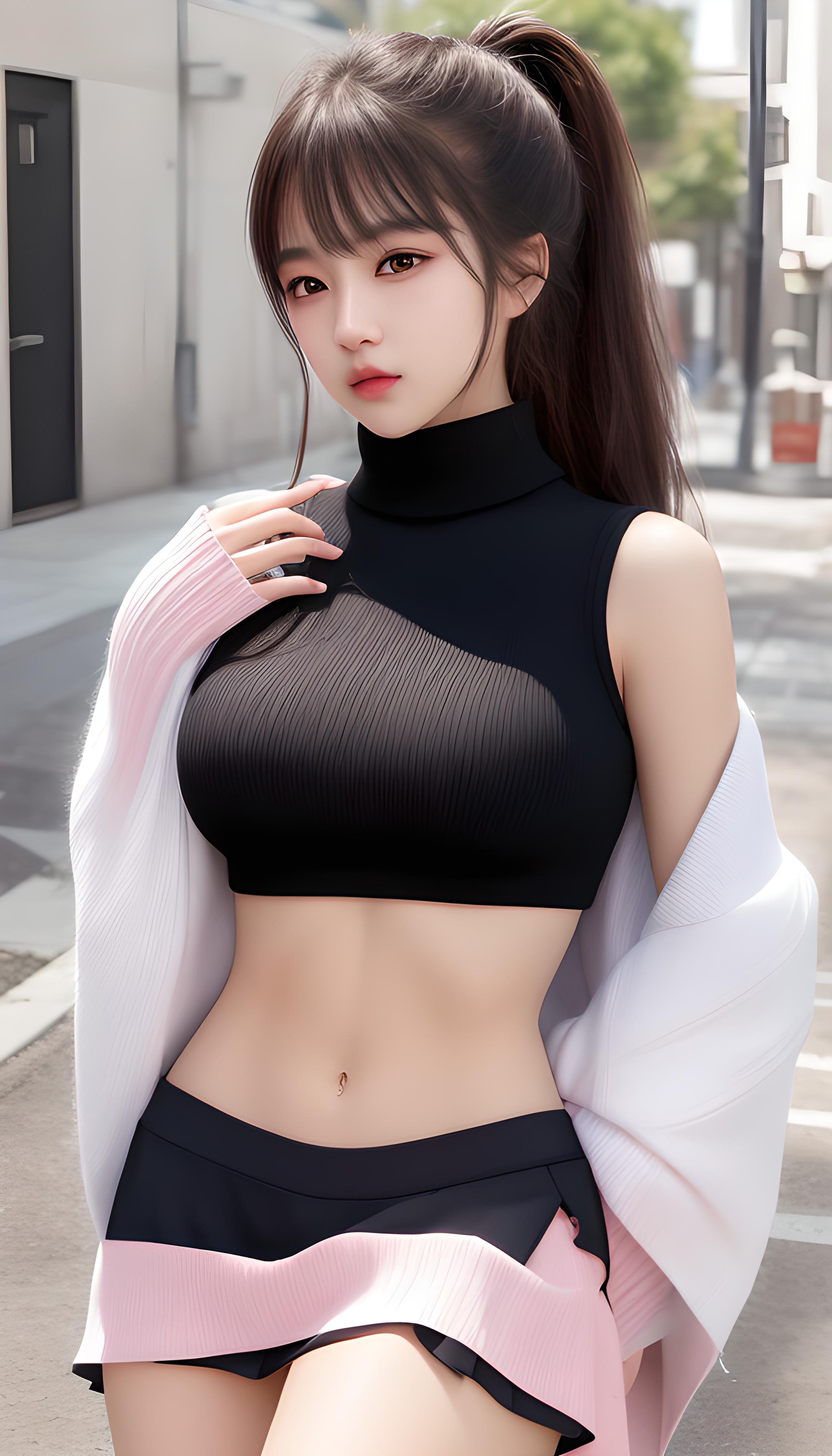 纯情美少女