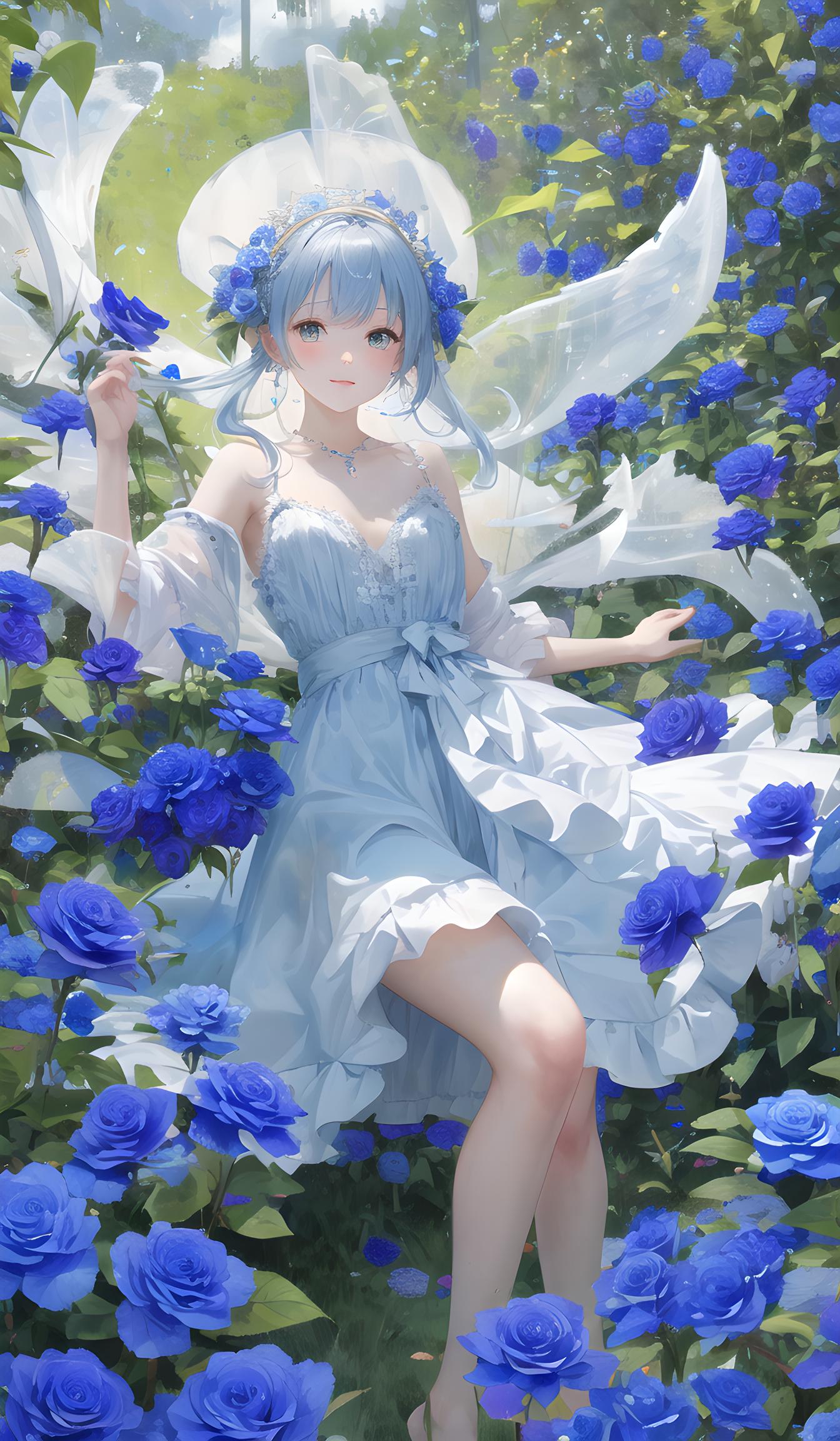 鲜花少女