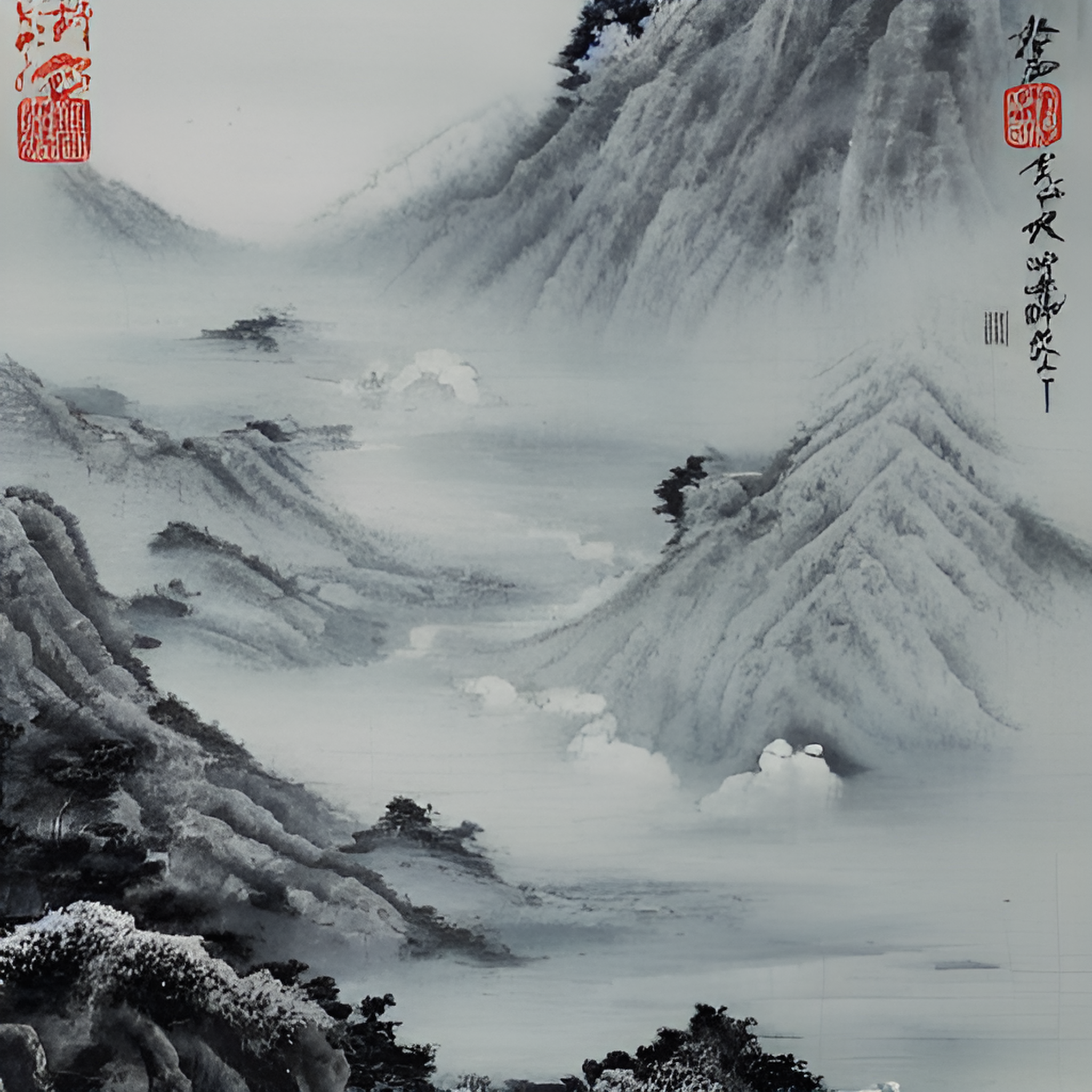 山水画