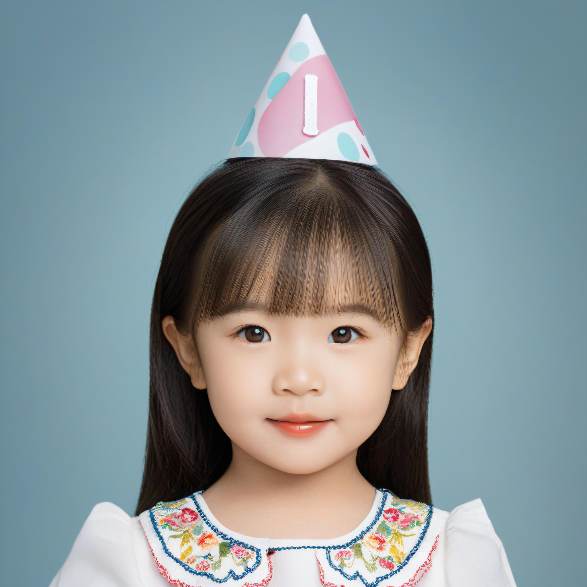 儿童写真-生日帽
