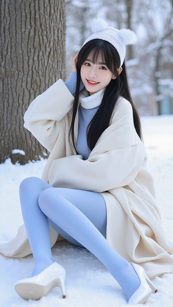 雪地女孩