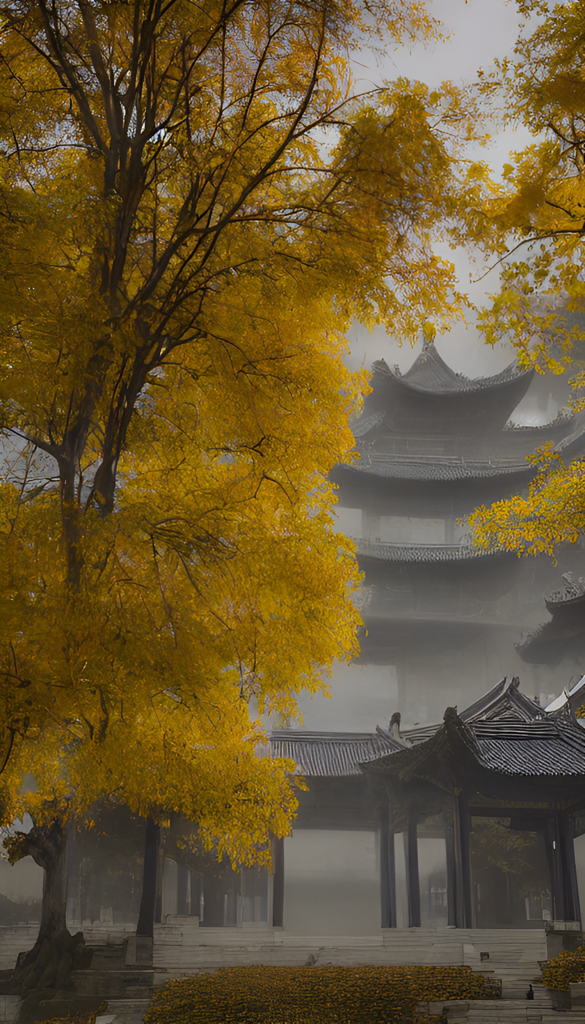 深山寺庙