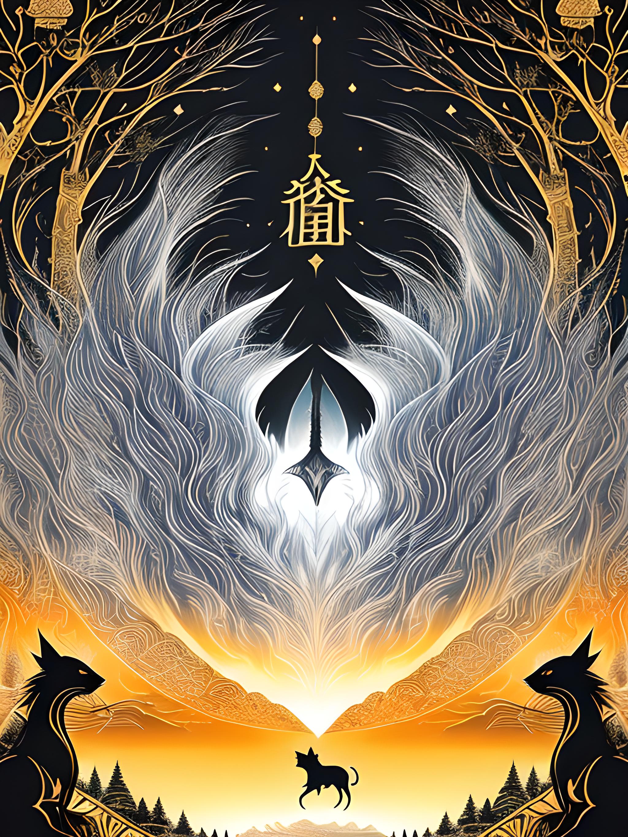 黑猫，白雀阴阳师