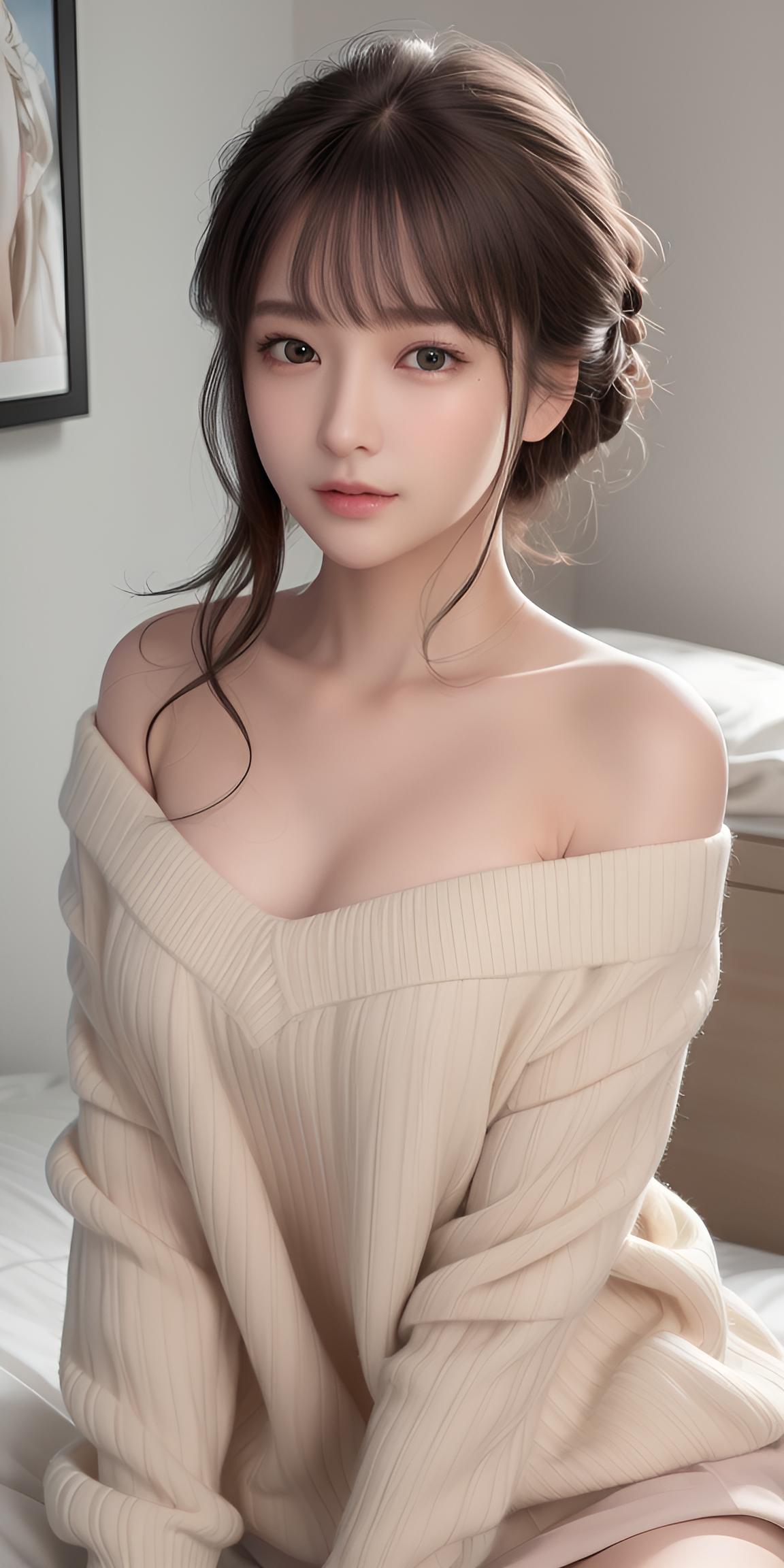 精致美女