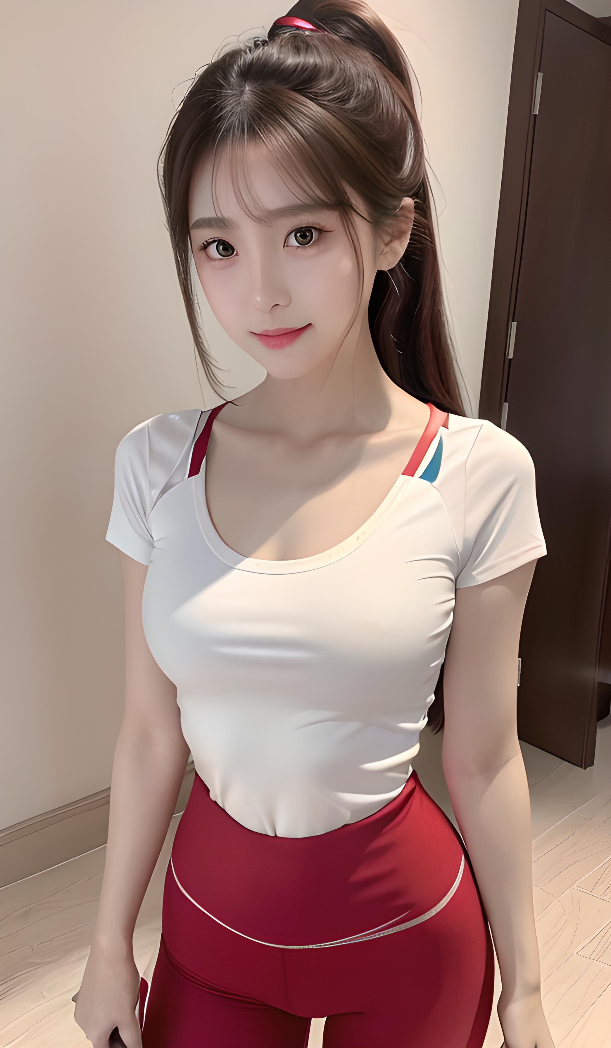 瑜伽美女