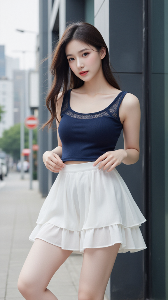 街拍美女