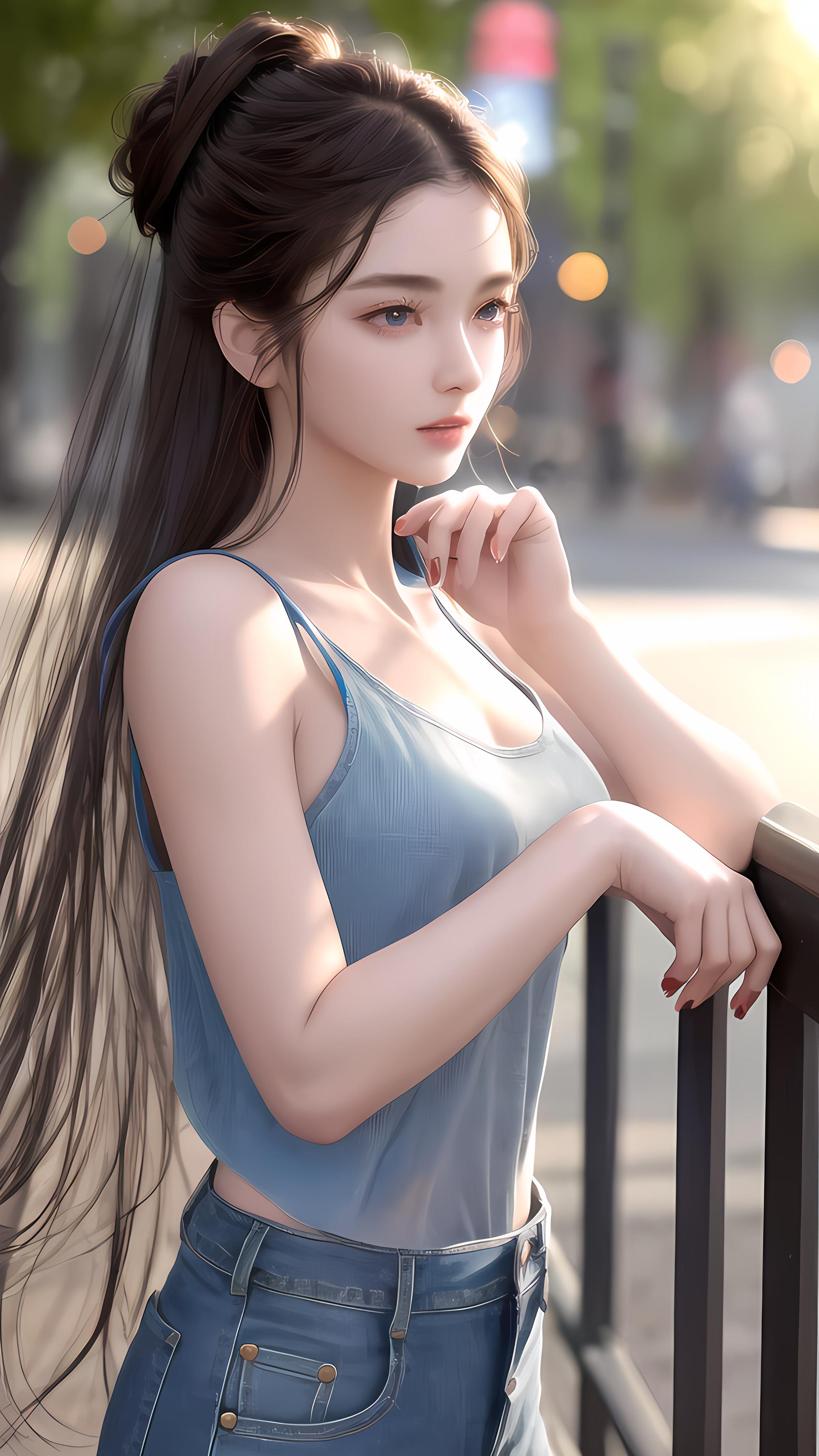 美女