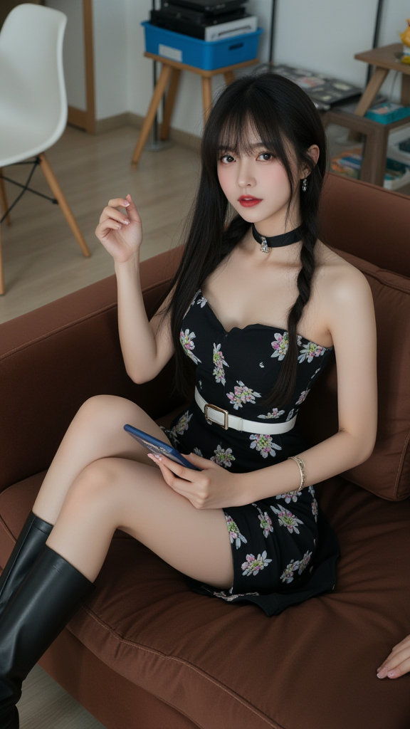 露肩女孩