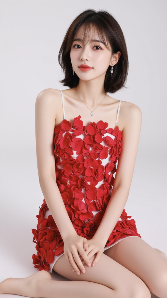 短发女孩