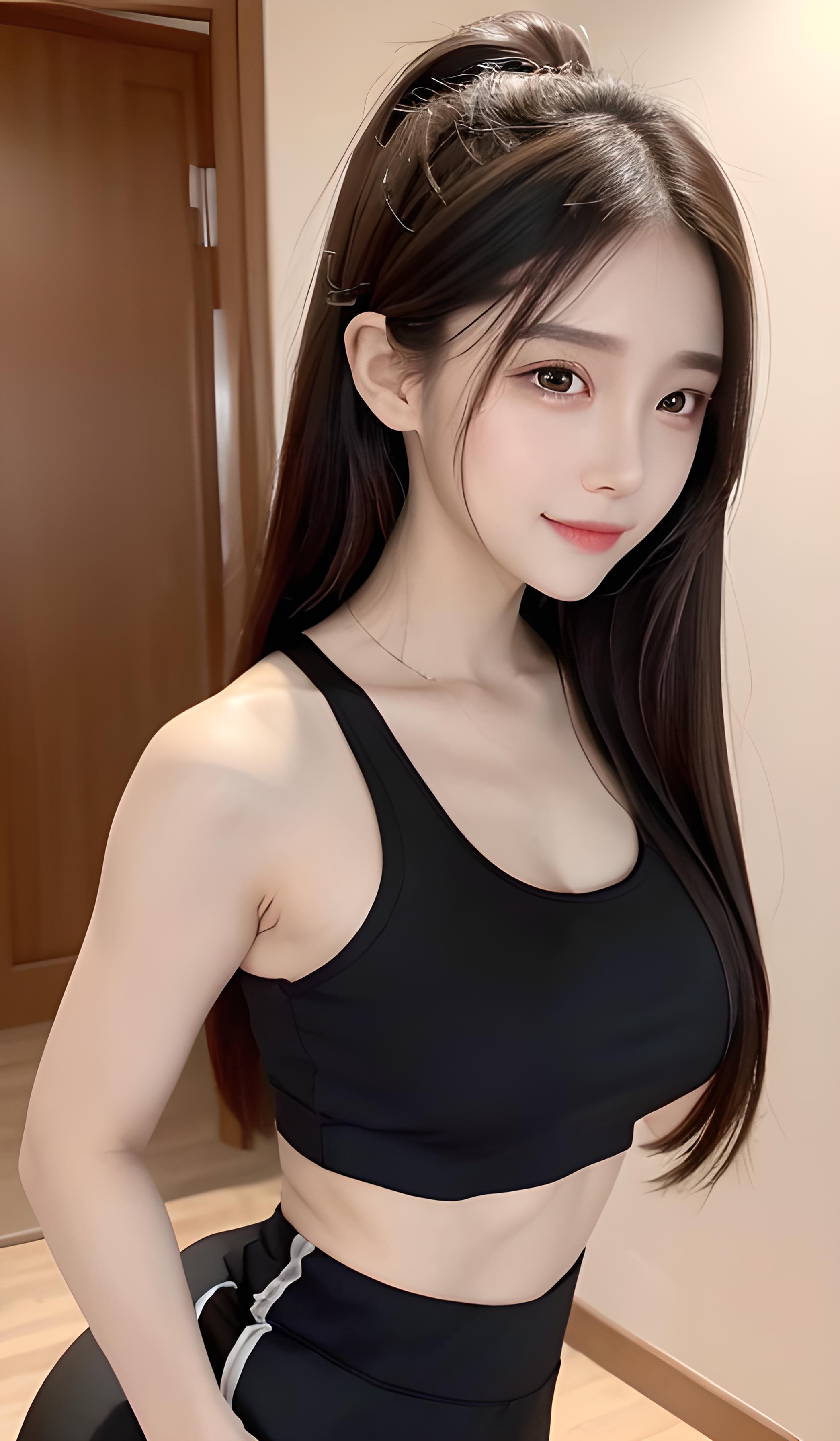 瑜伽美女