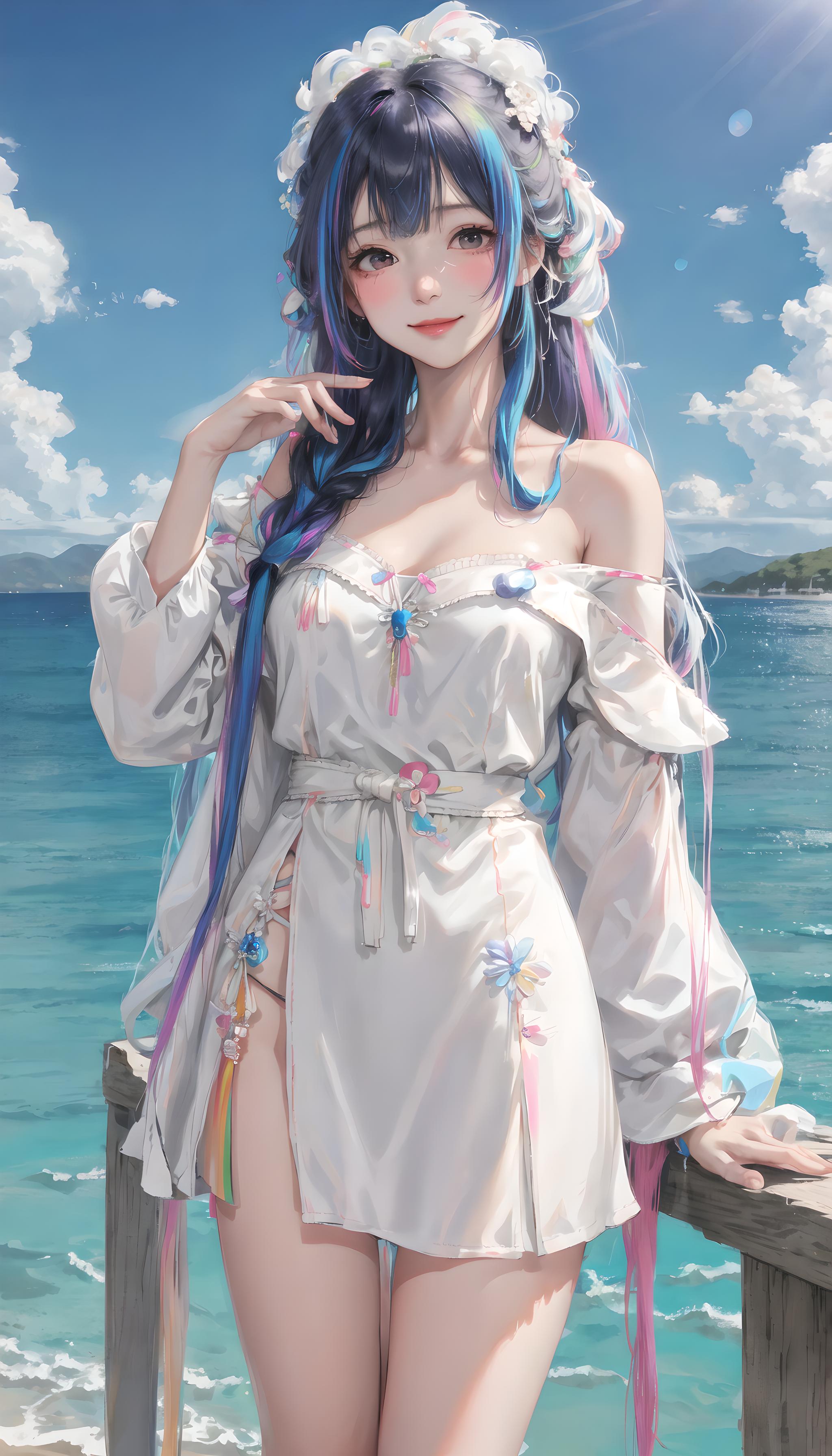 海边少女