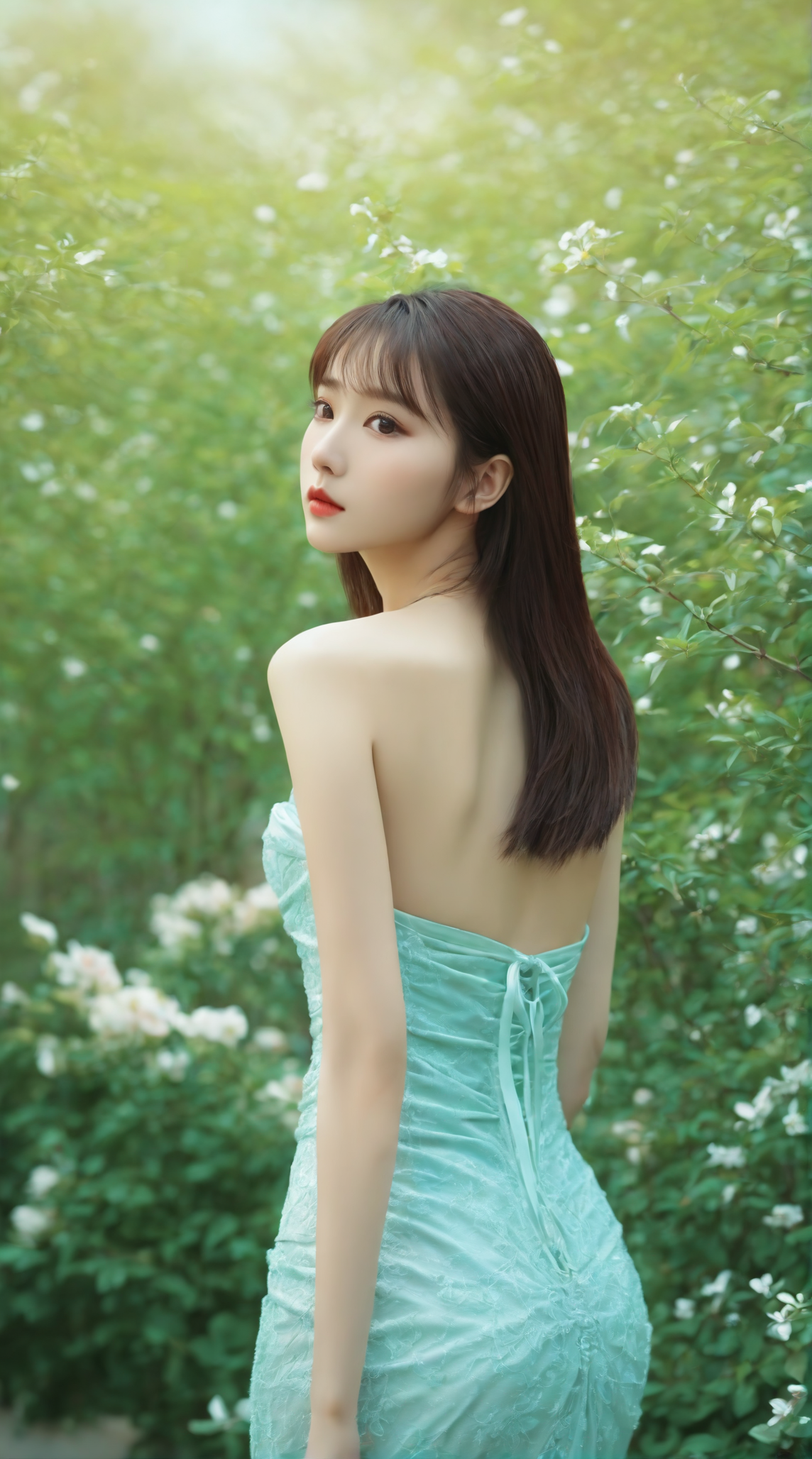 户外美女