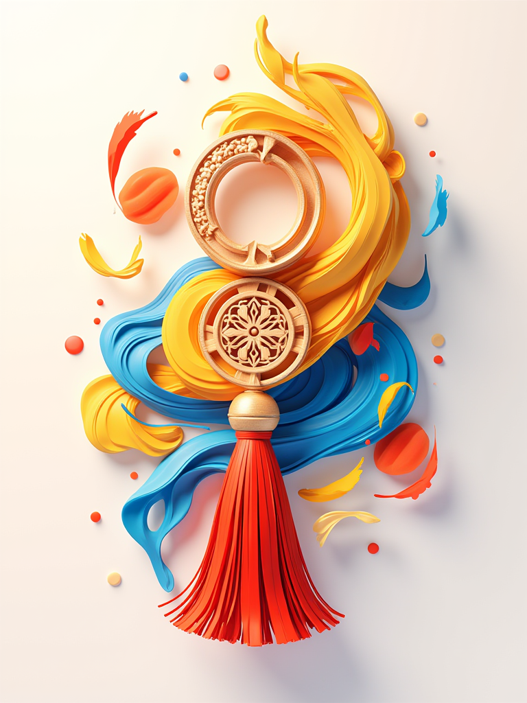 浙江与阿克苏体育元素的钥匙扣