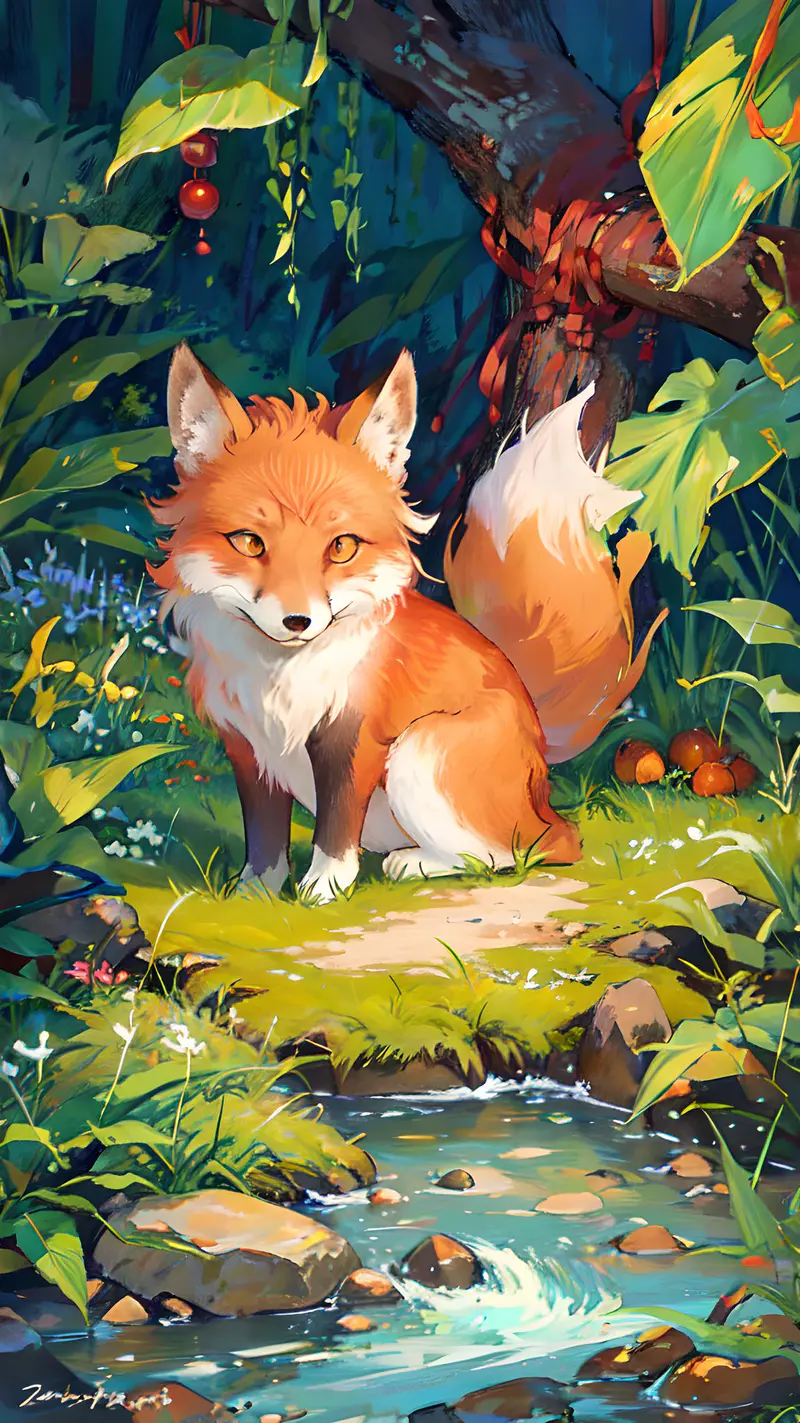森林里的小狐狸🦊