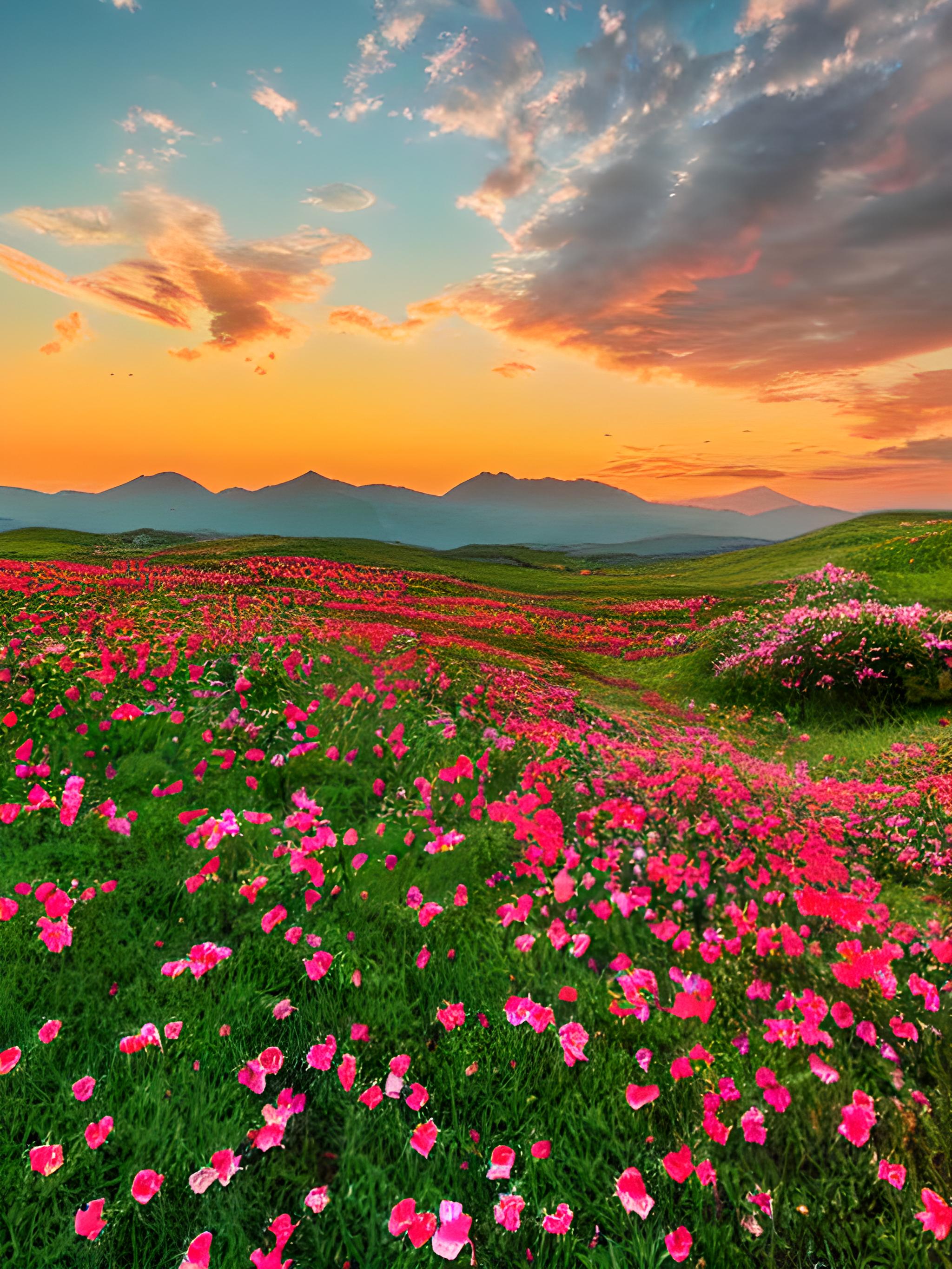 风景花海