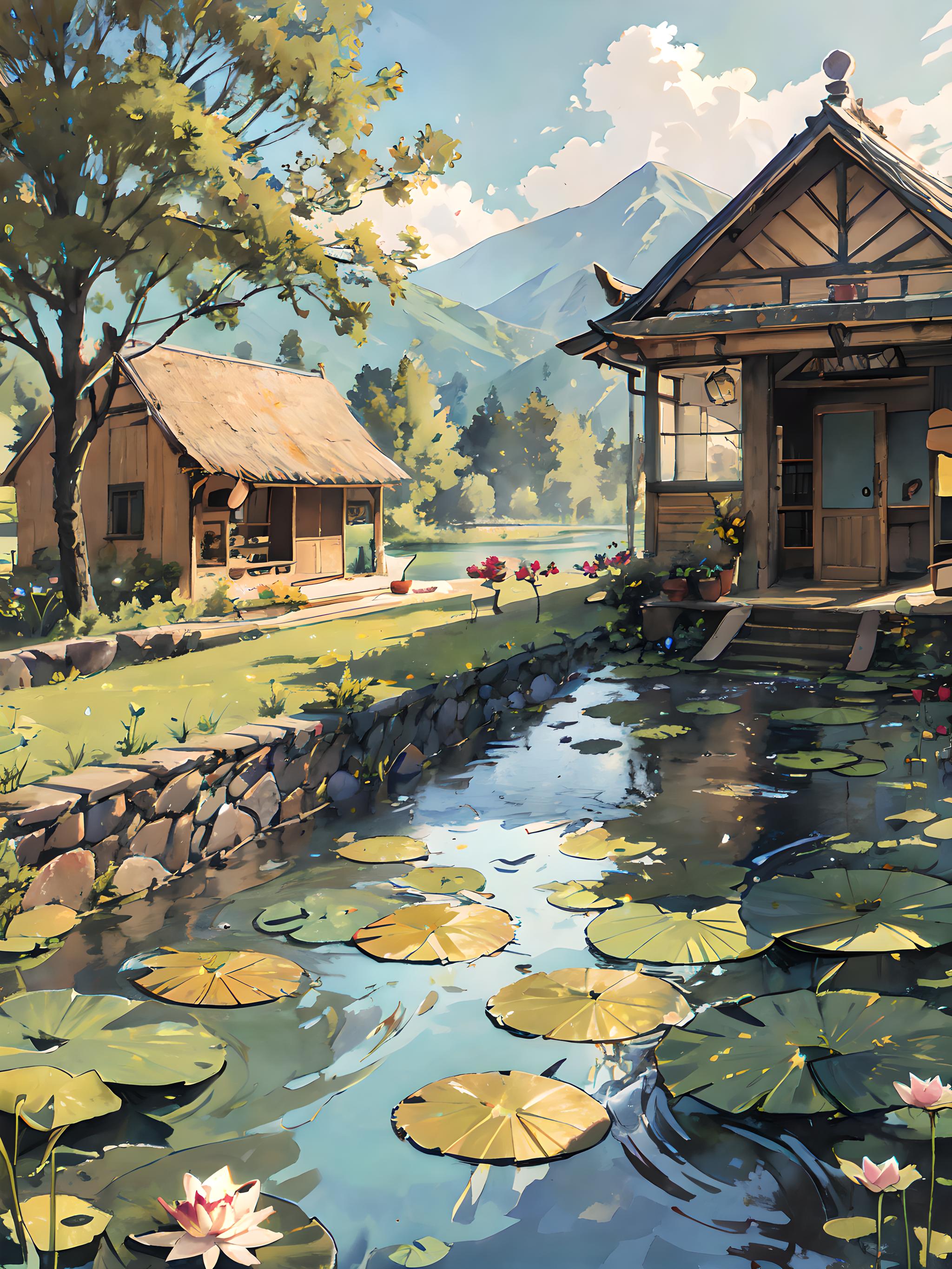 屋前