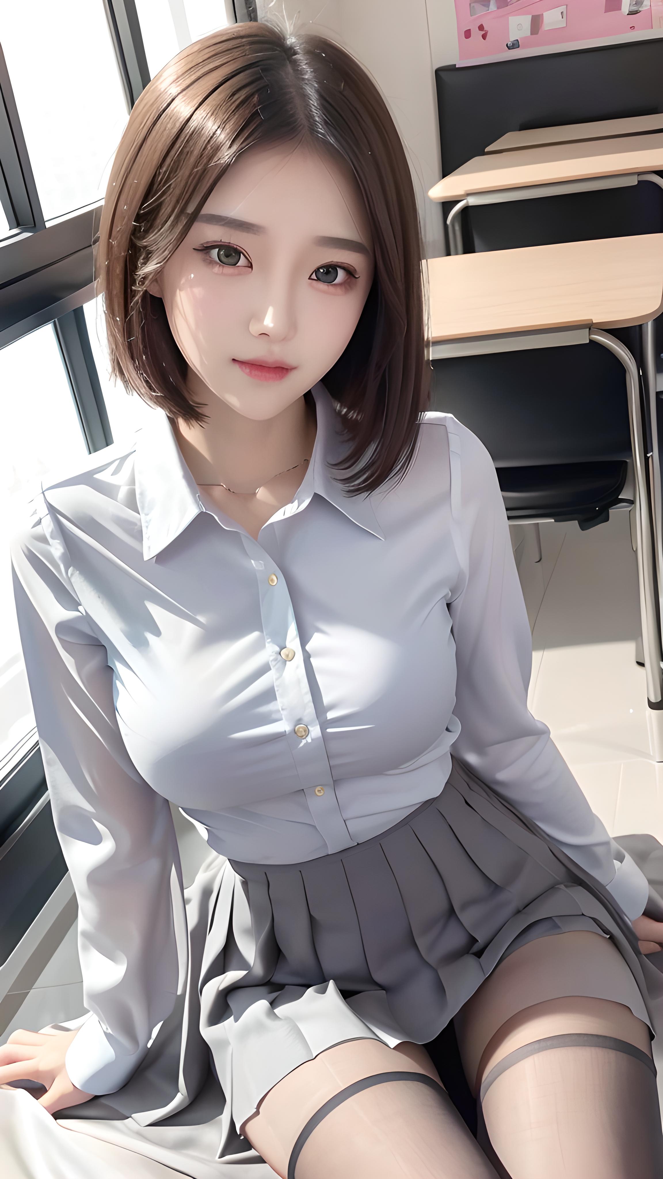 灰色制服