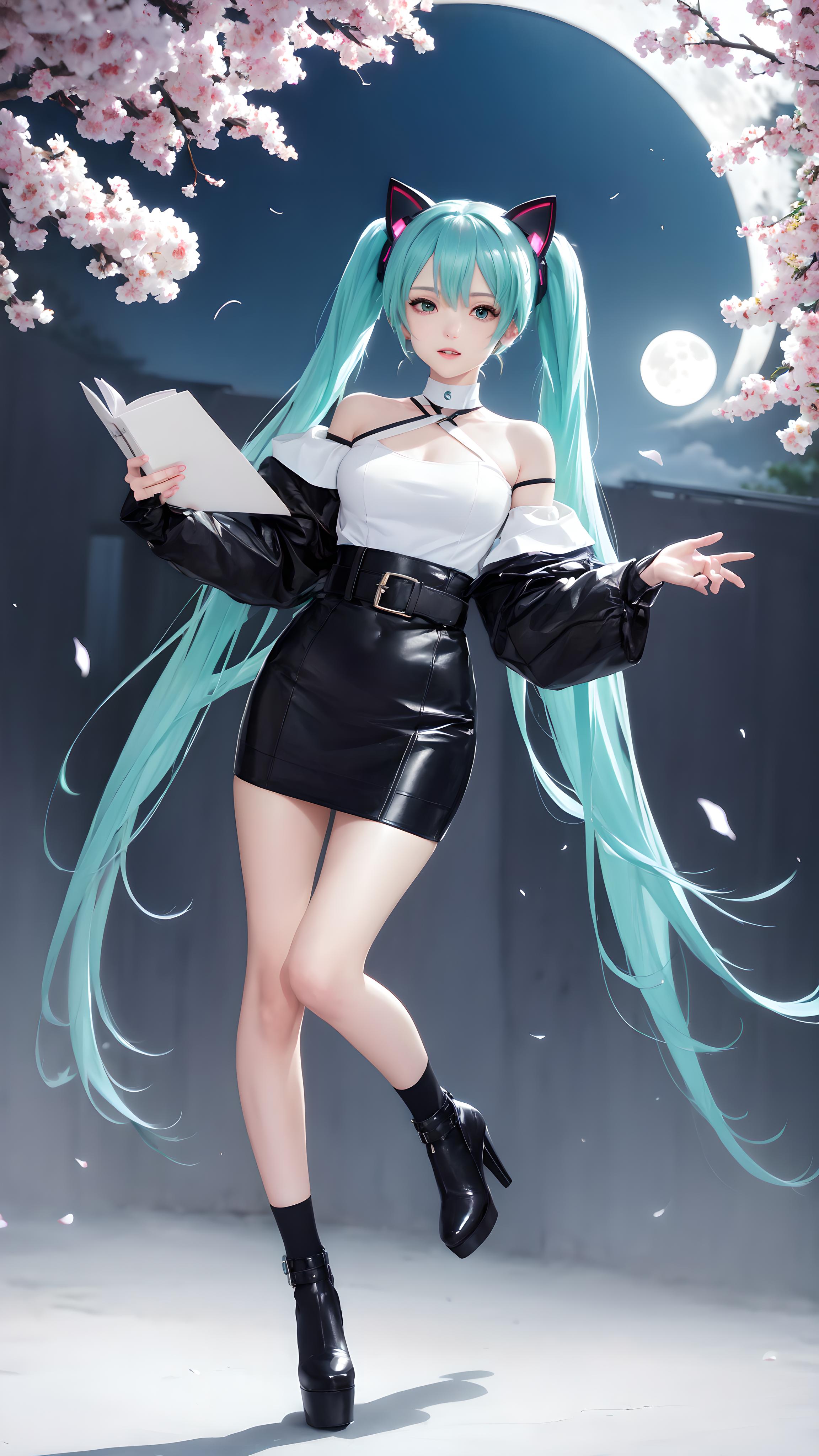 初音未来短裙