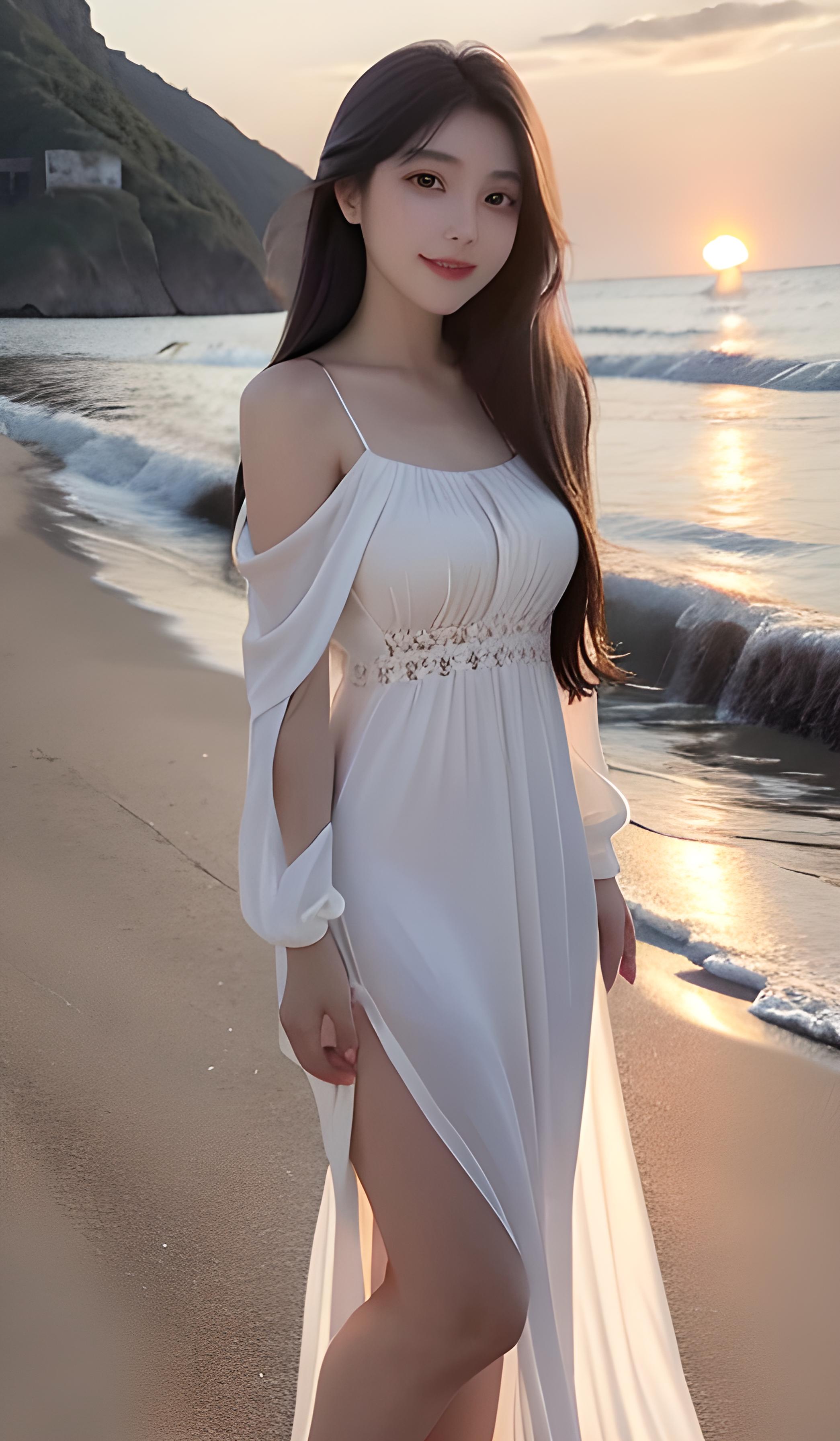 海的美女