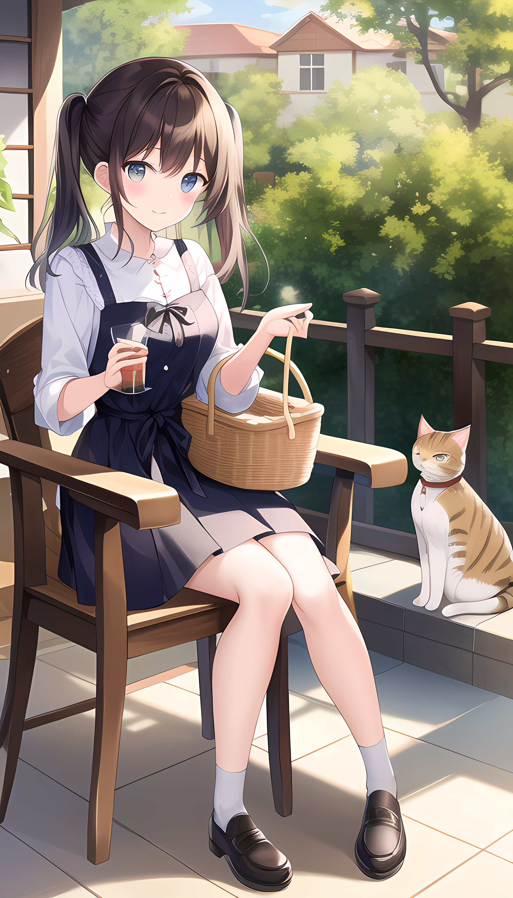 猫咪和少女