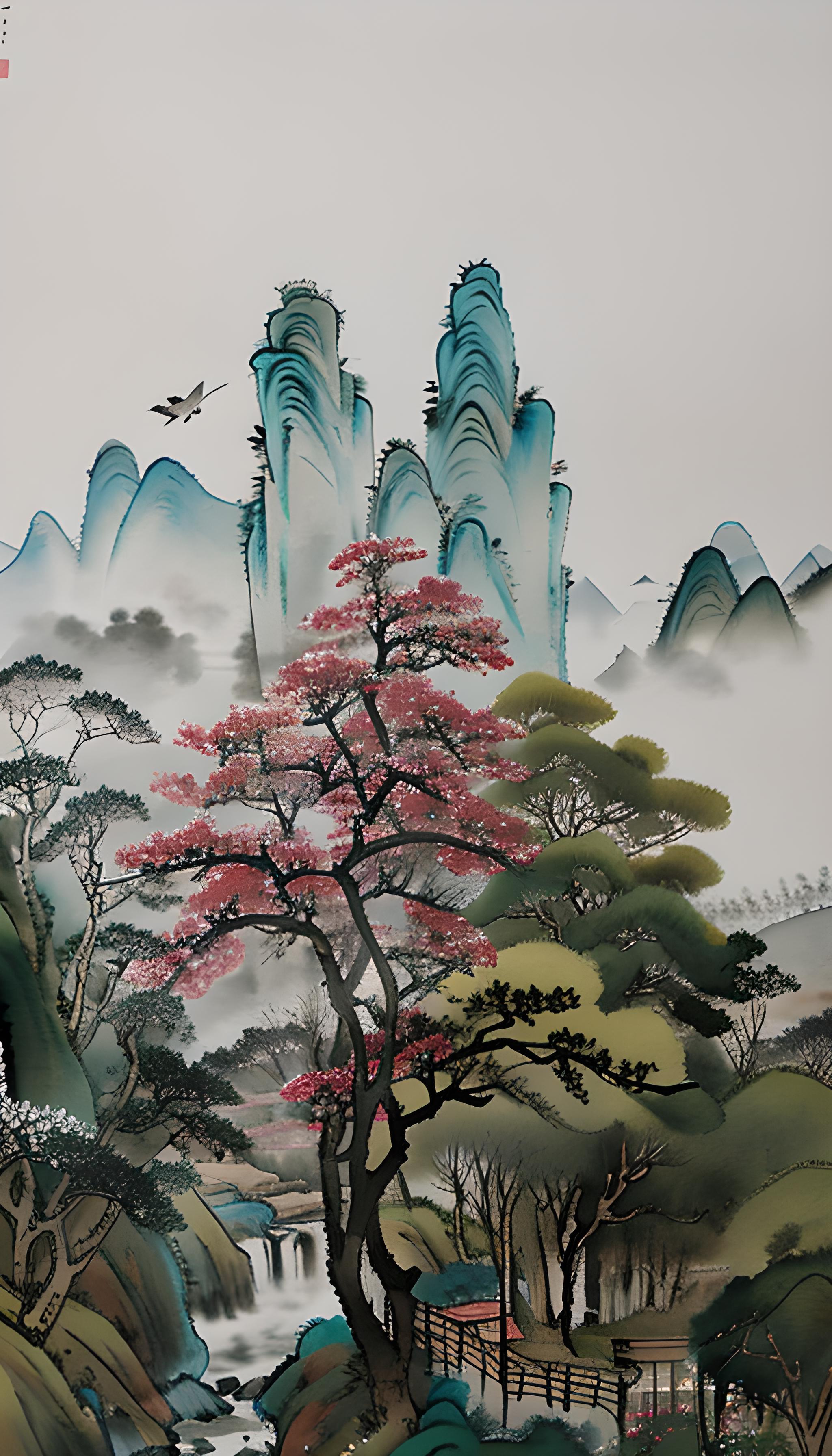 山水画