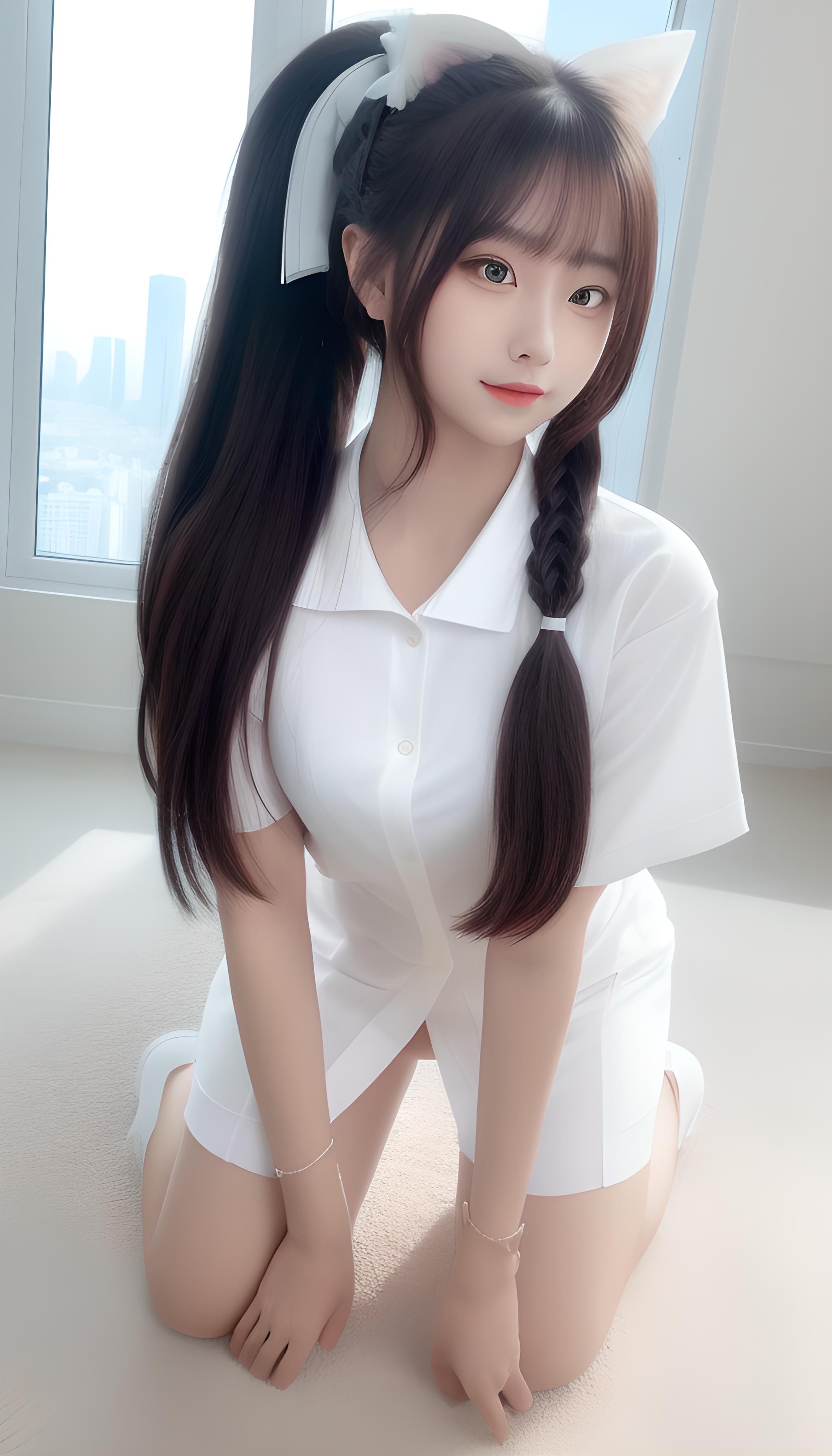 长发女孩