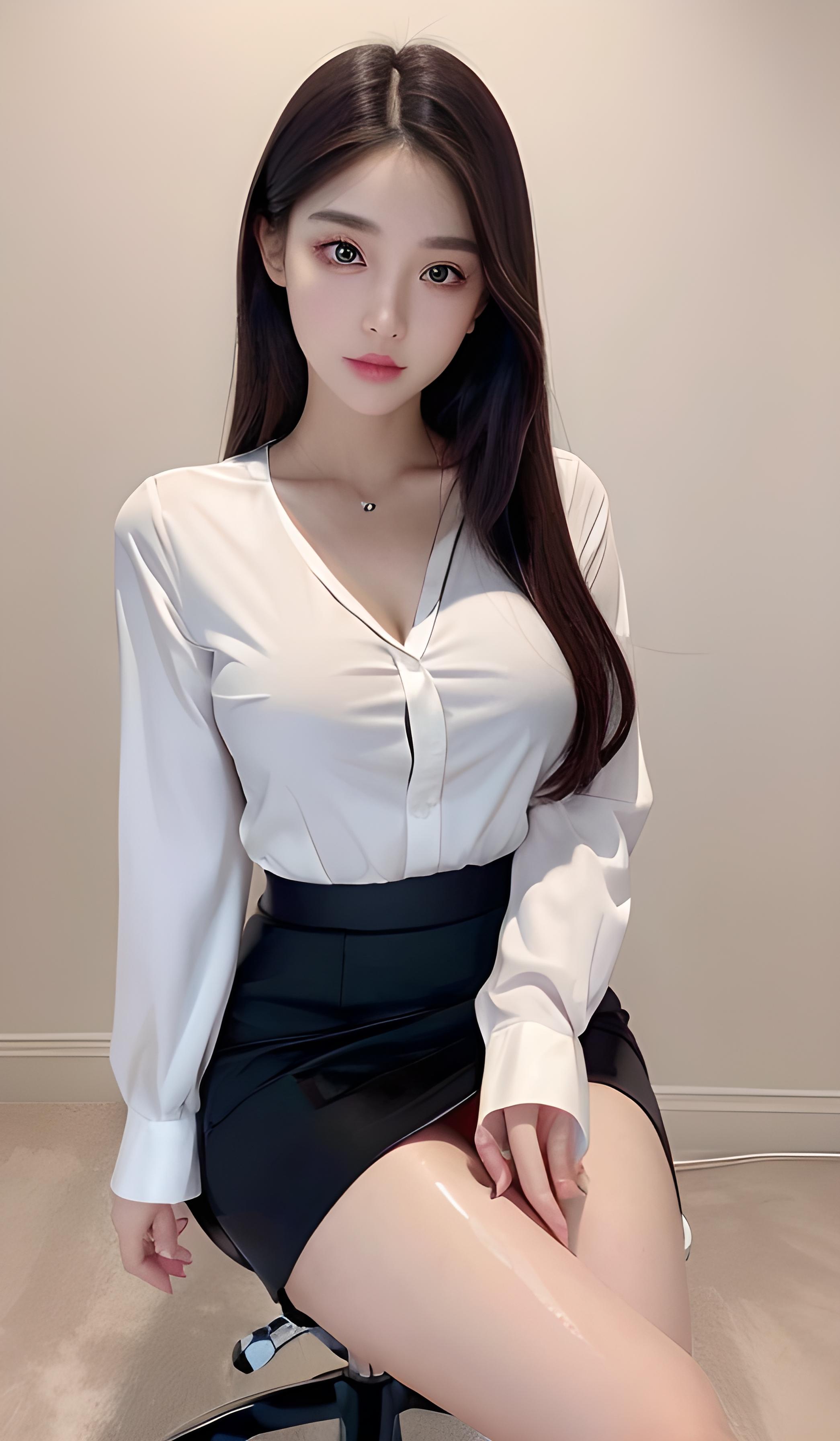 甜美秘书