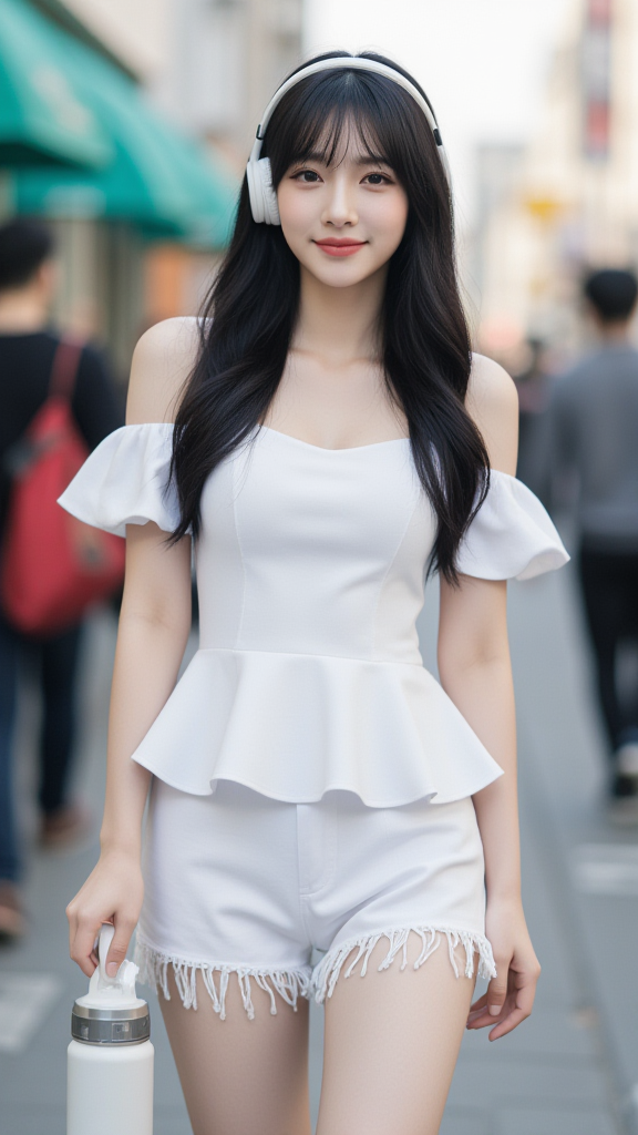 街拍美女