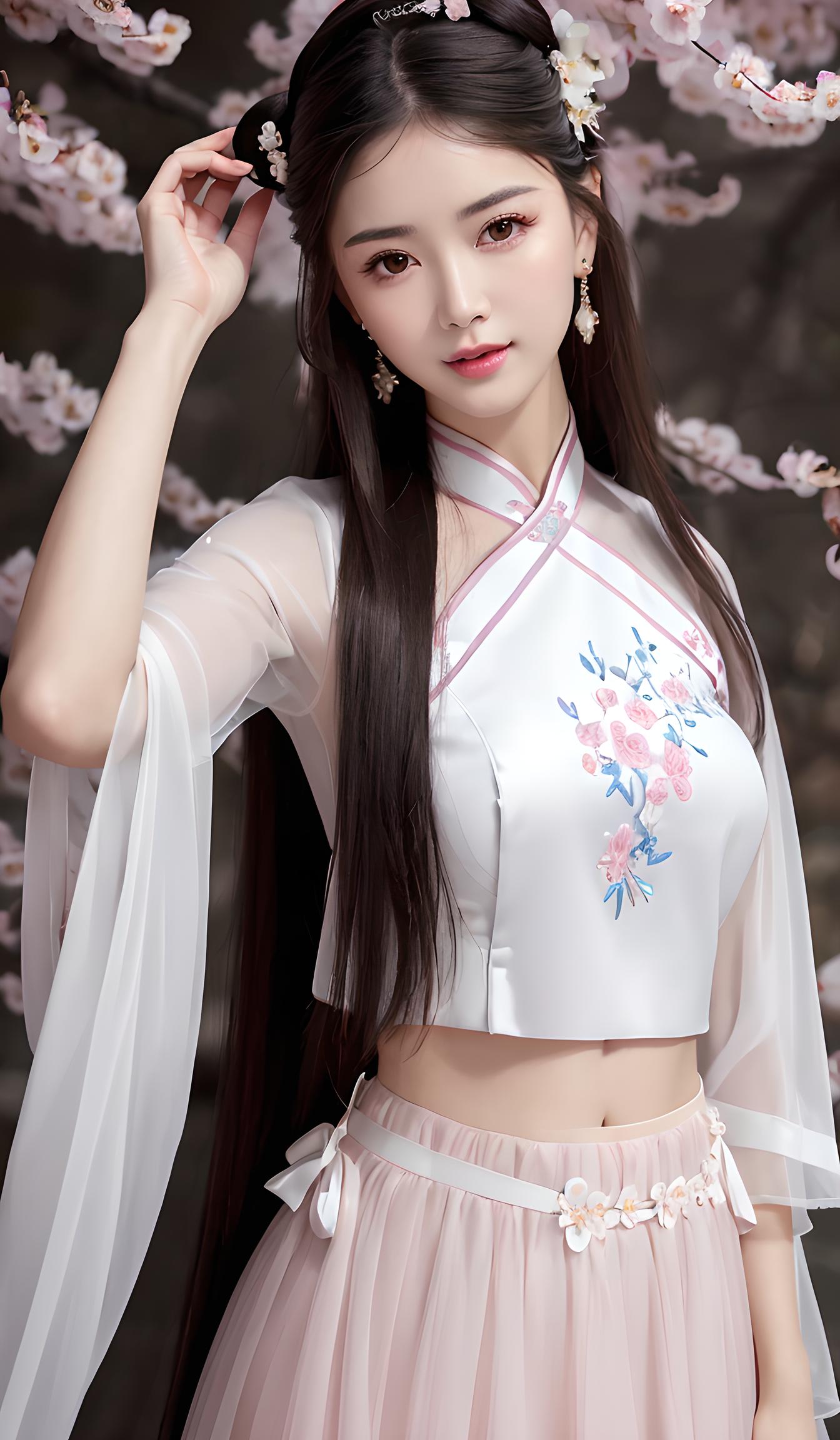 古风，汉服，美女