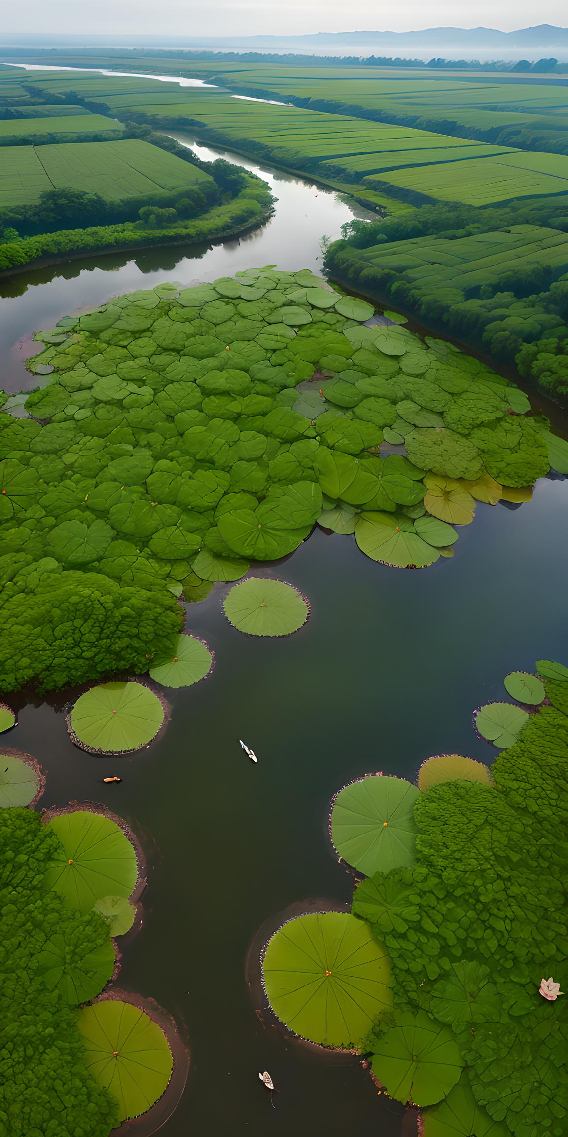 清晨美景