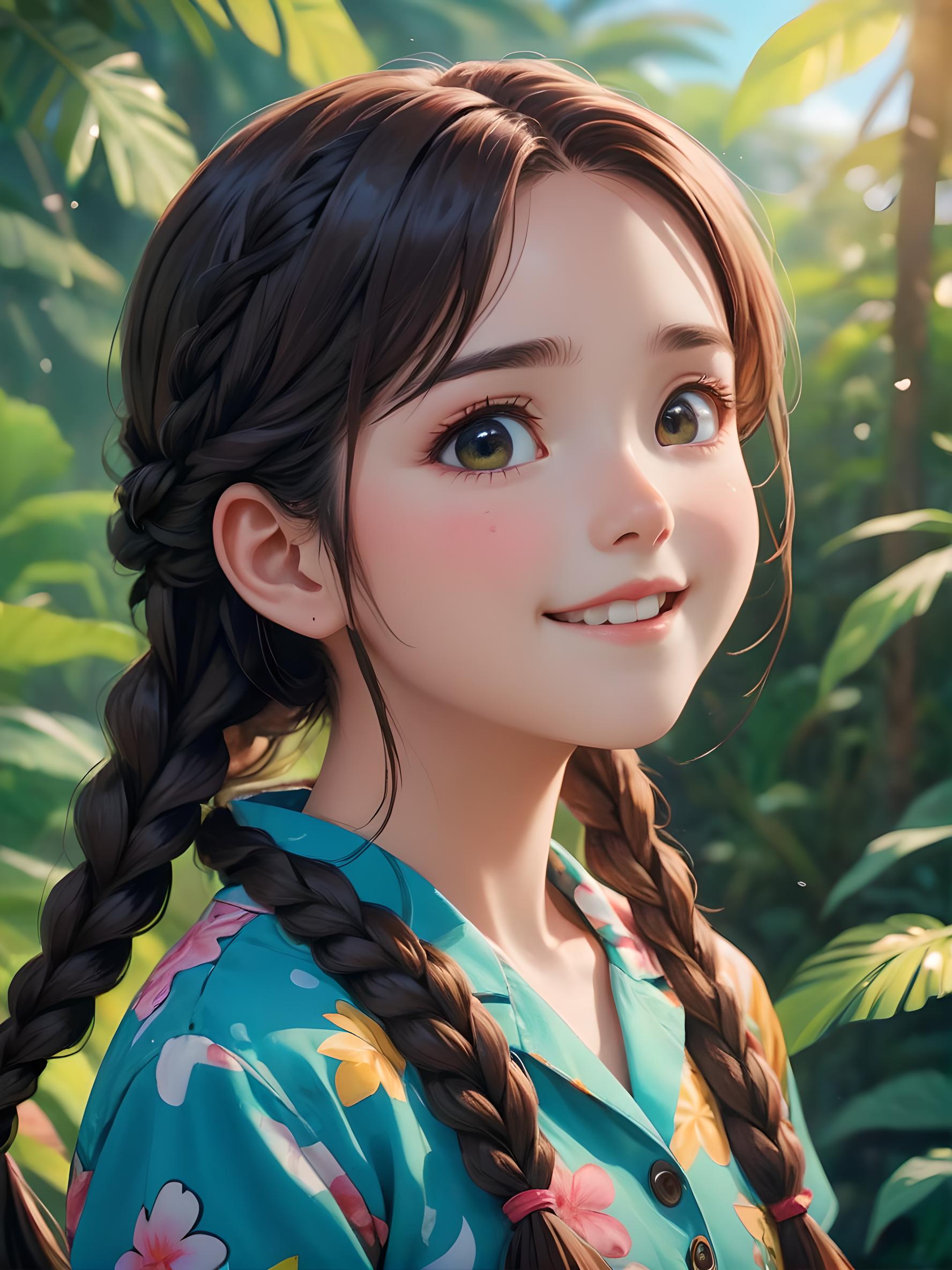 小女孩
