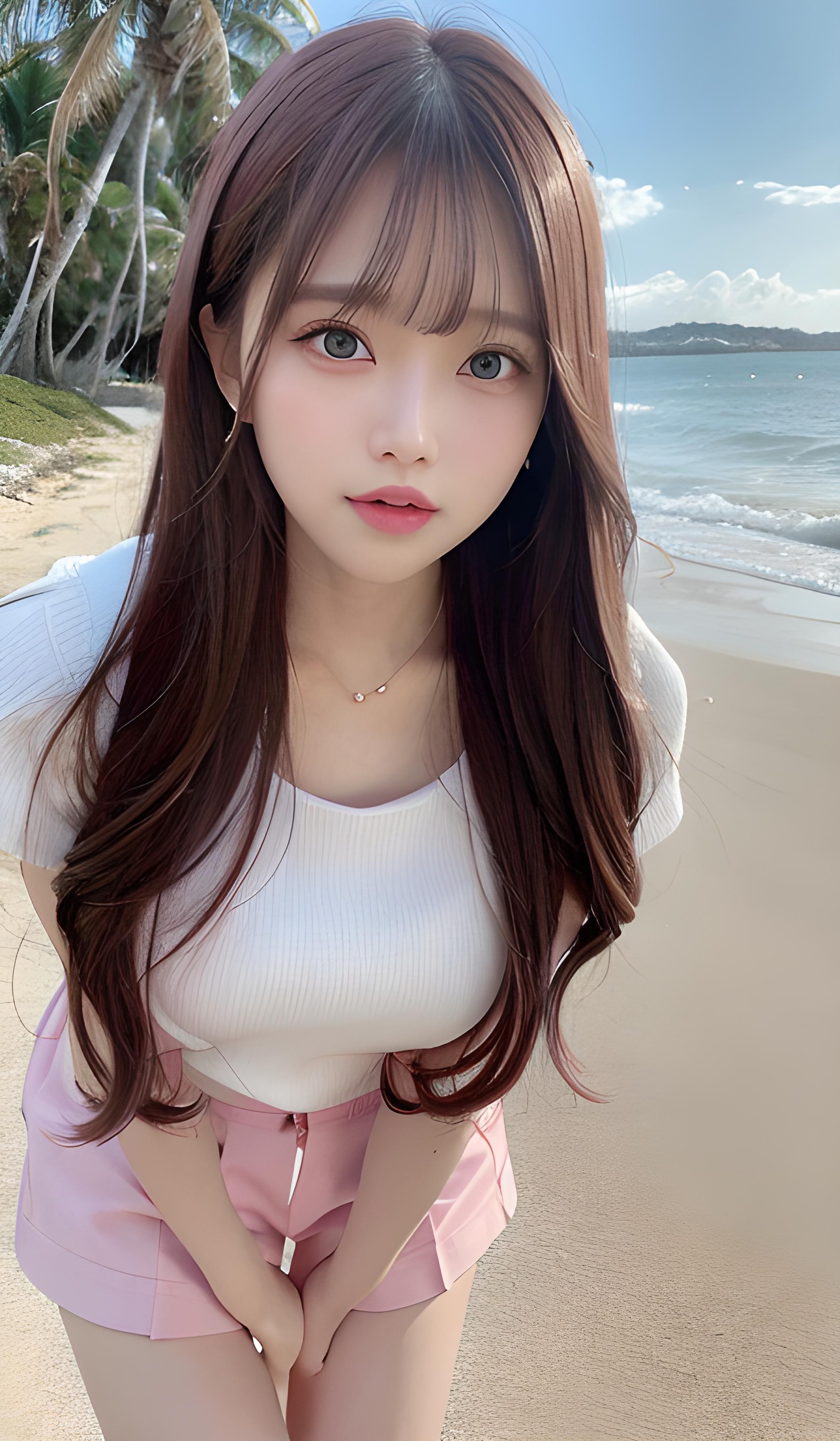 海滩美女