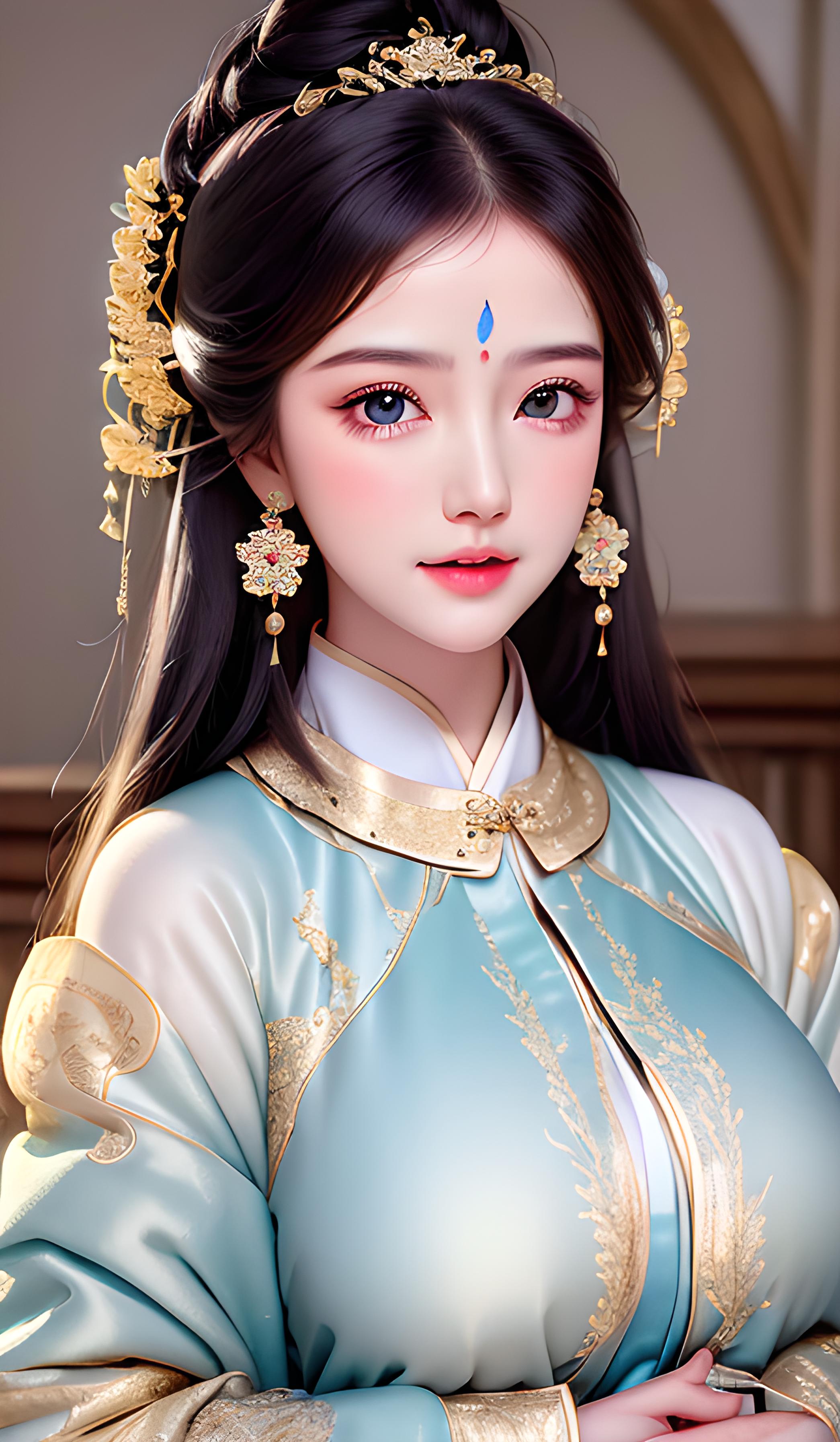 纯欲汉服美女