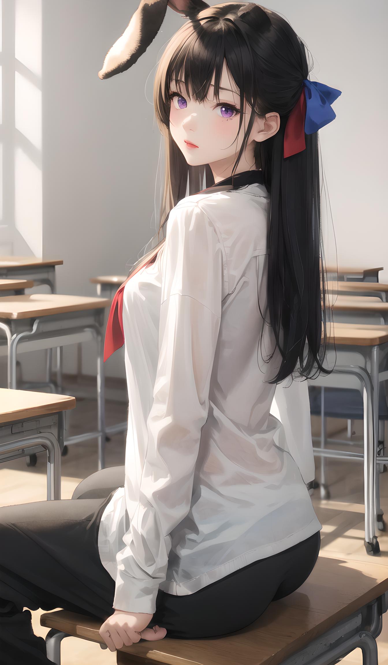 兔耳少女