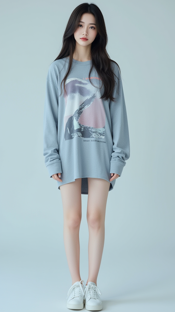 筷子腿女孩