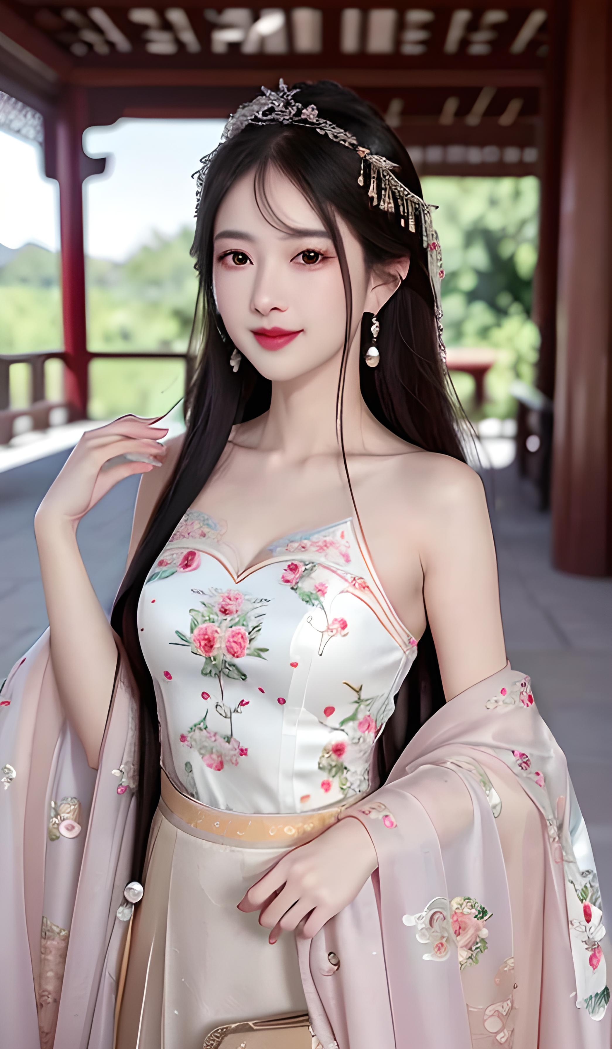 古风美女  古装小姐姐  汉服美女