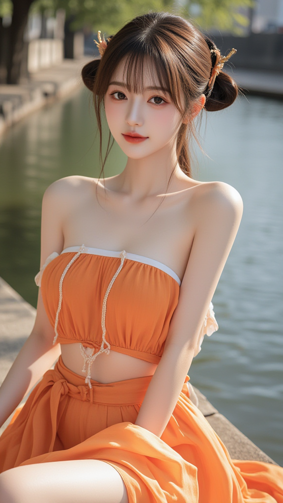 美丽锁骨女孩