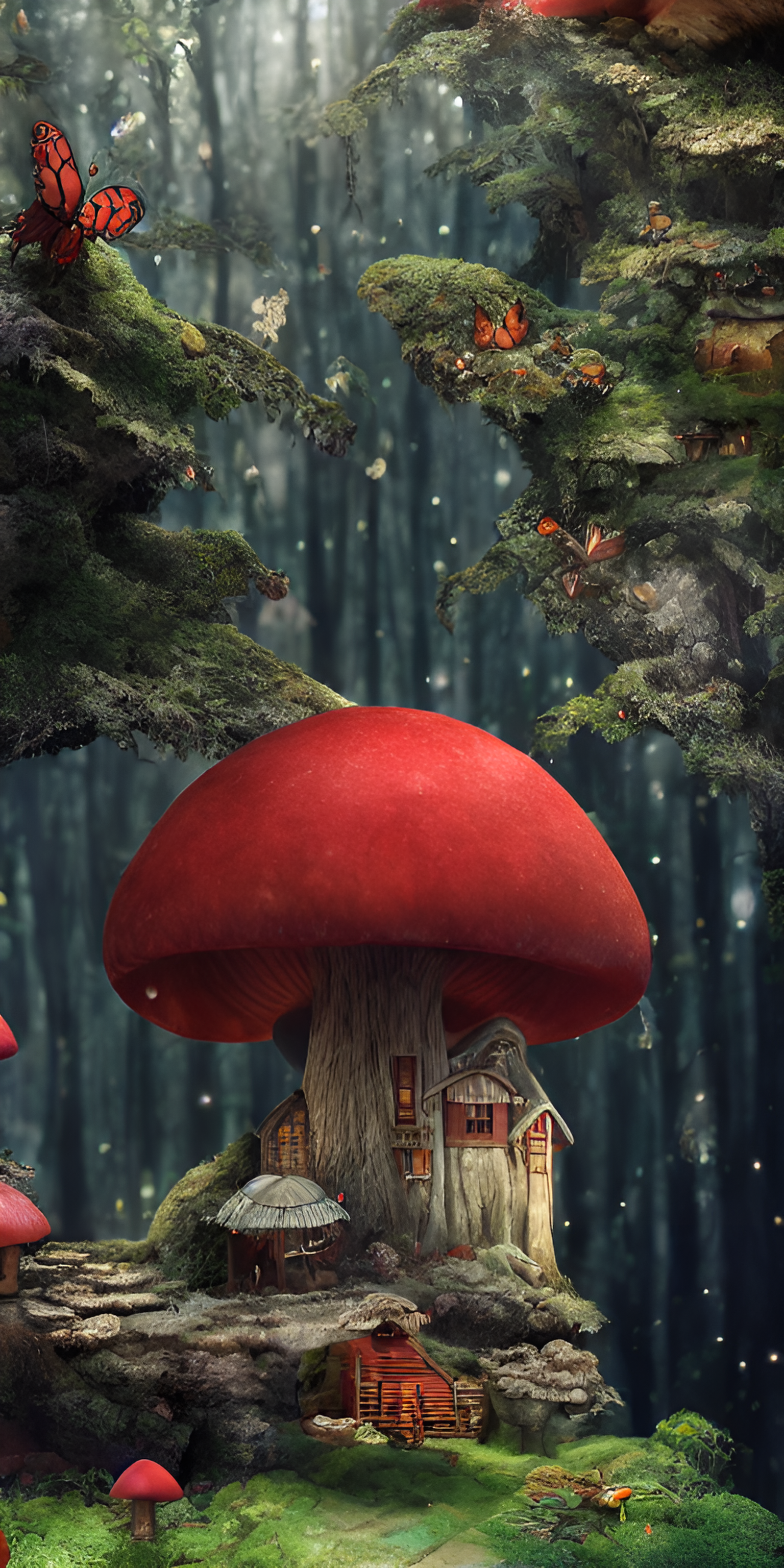 林中蘑菇屋