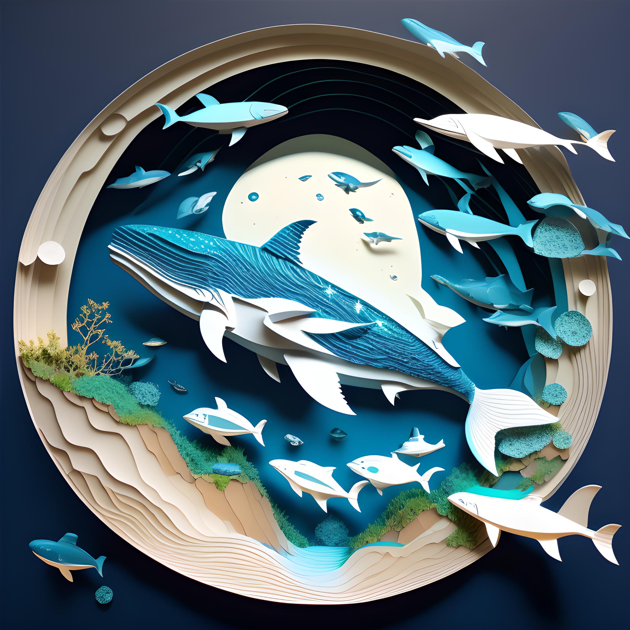 瓶子里的星空海洋世界.