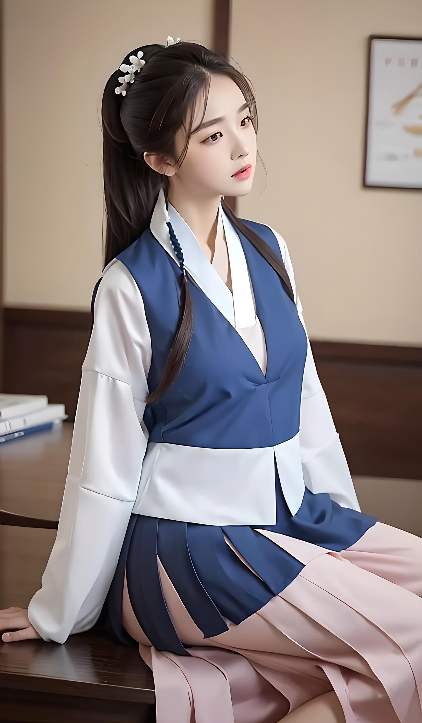 汉服，美女，古装