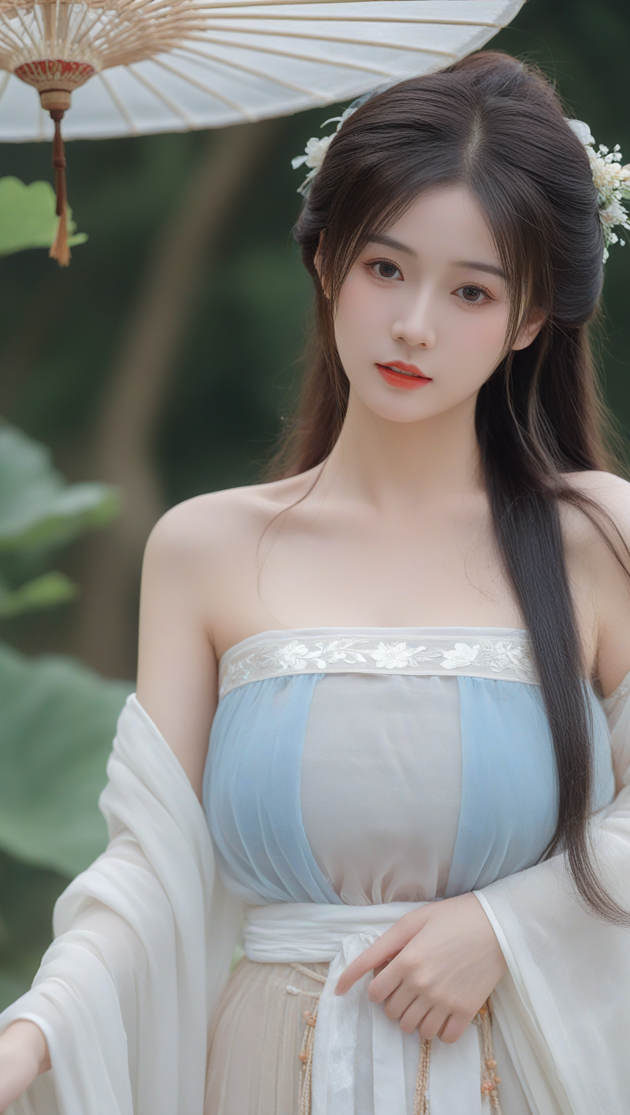 现代汉服美女