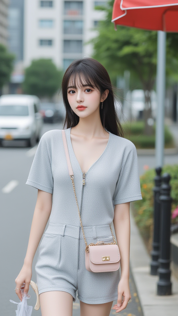 街拍美女