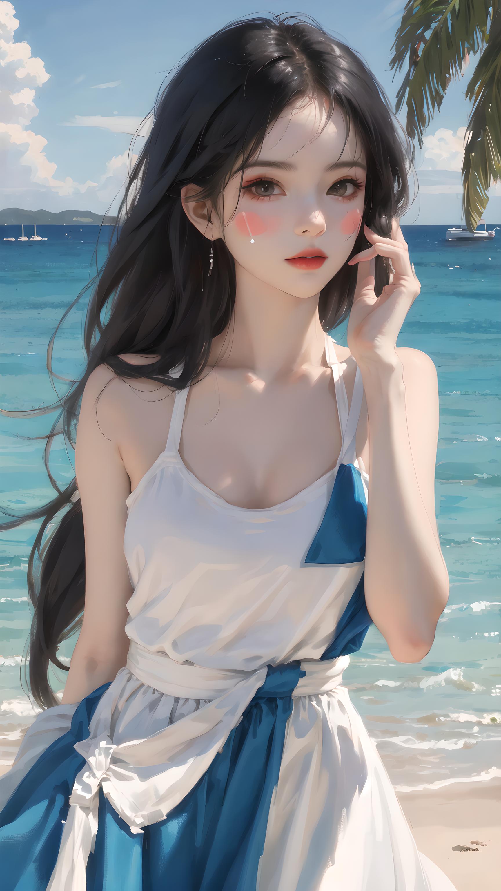 海边少女