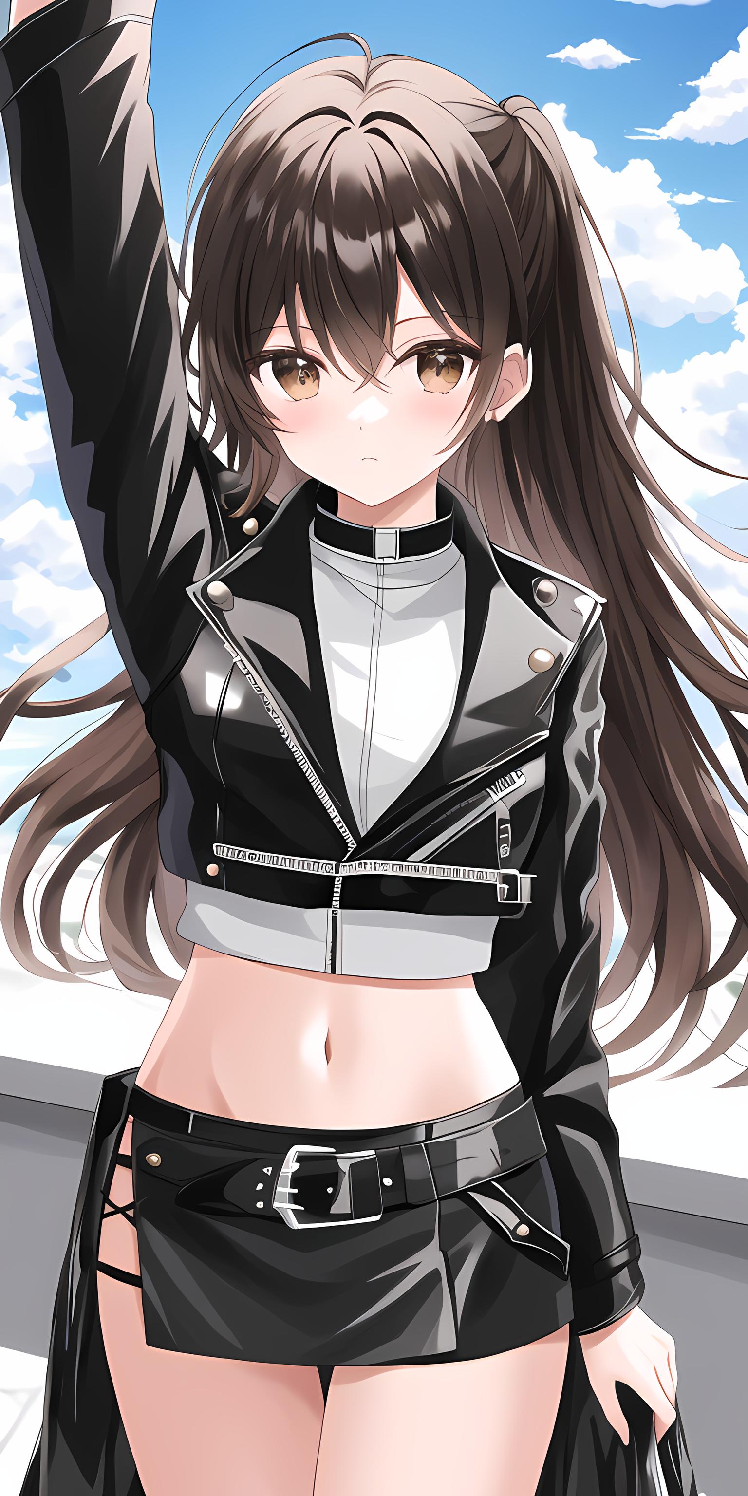 皮裤少女