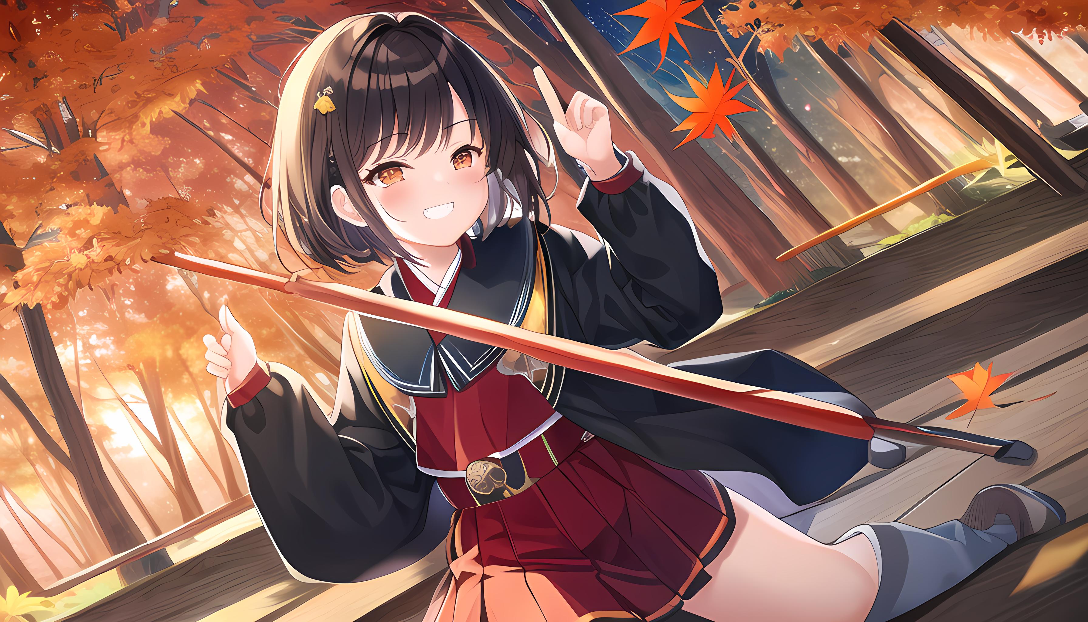 枫林少女