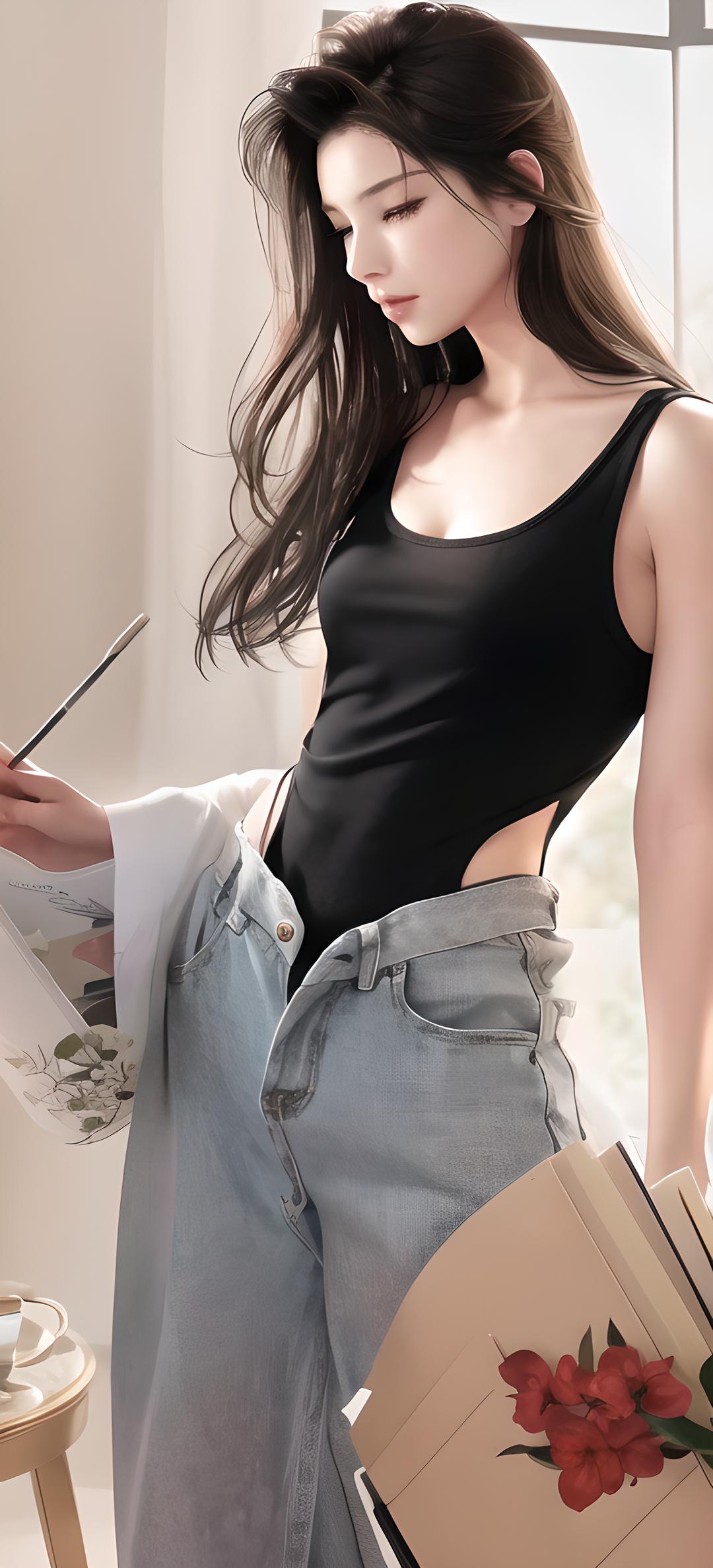 美女