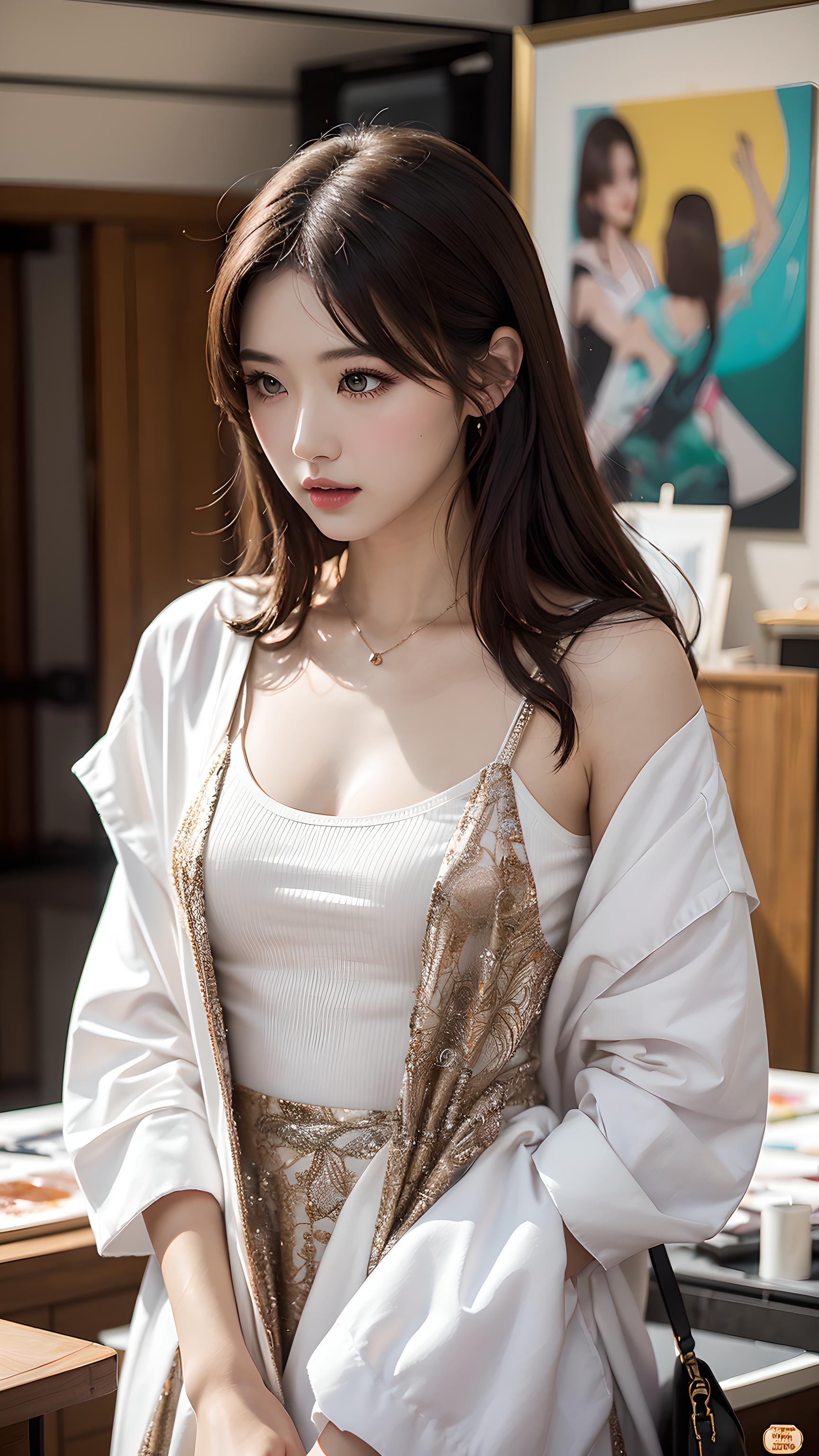 现代美女