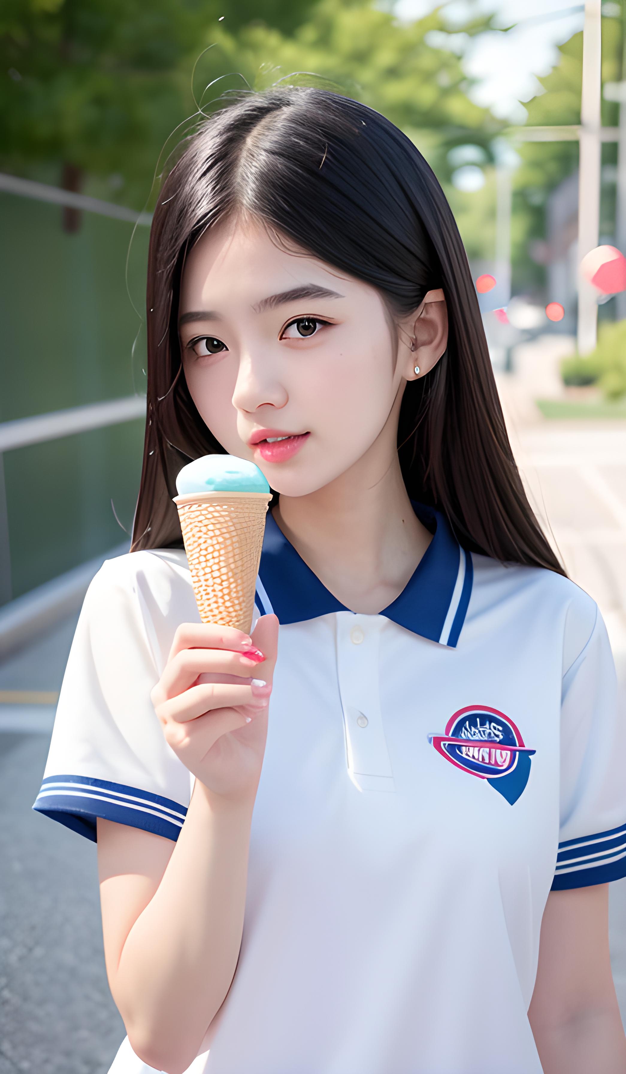 夏天与冰淇淋
